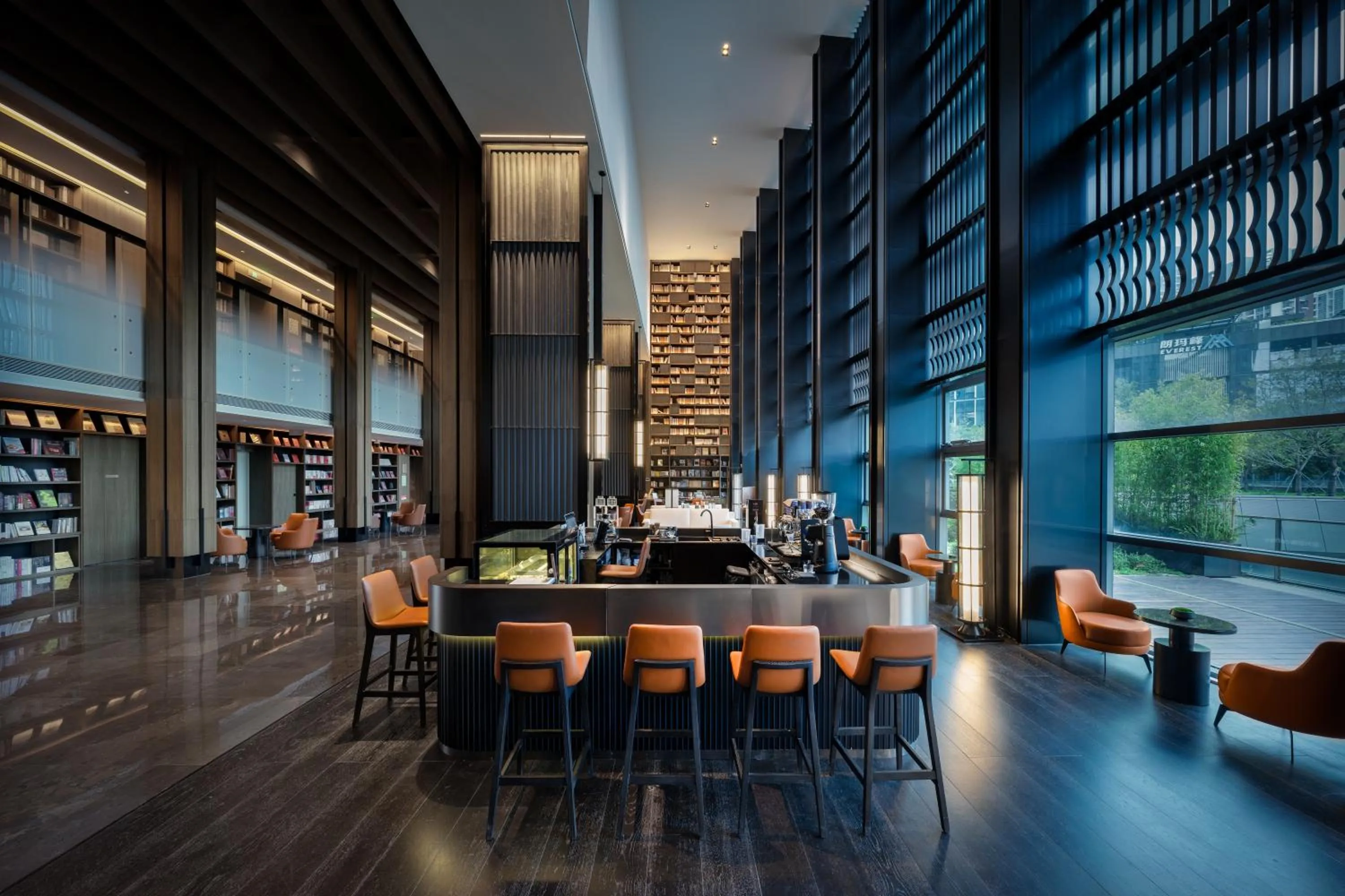 Seating area in Genpla Hotel, Shenzhen Qianhai