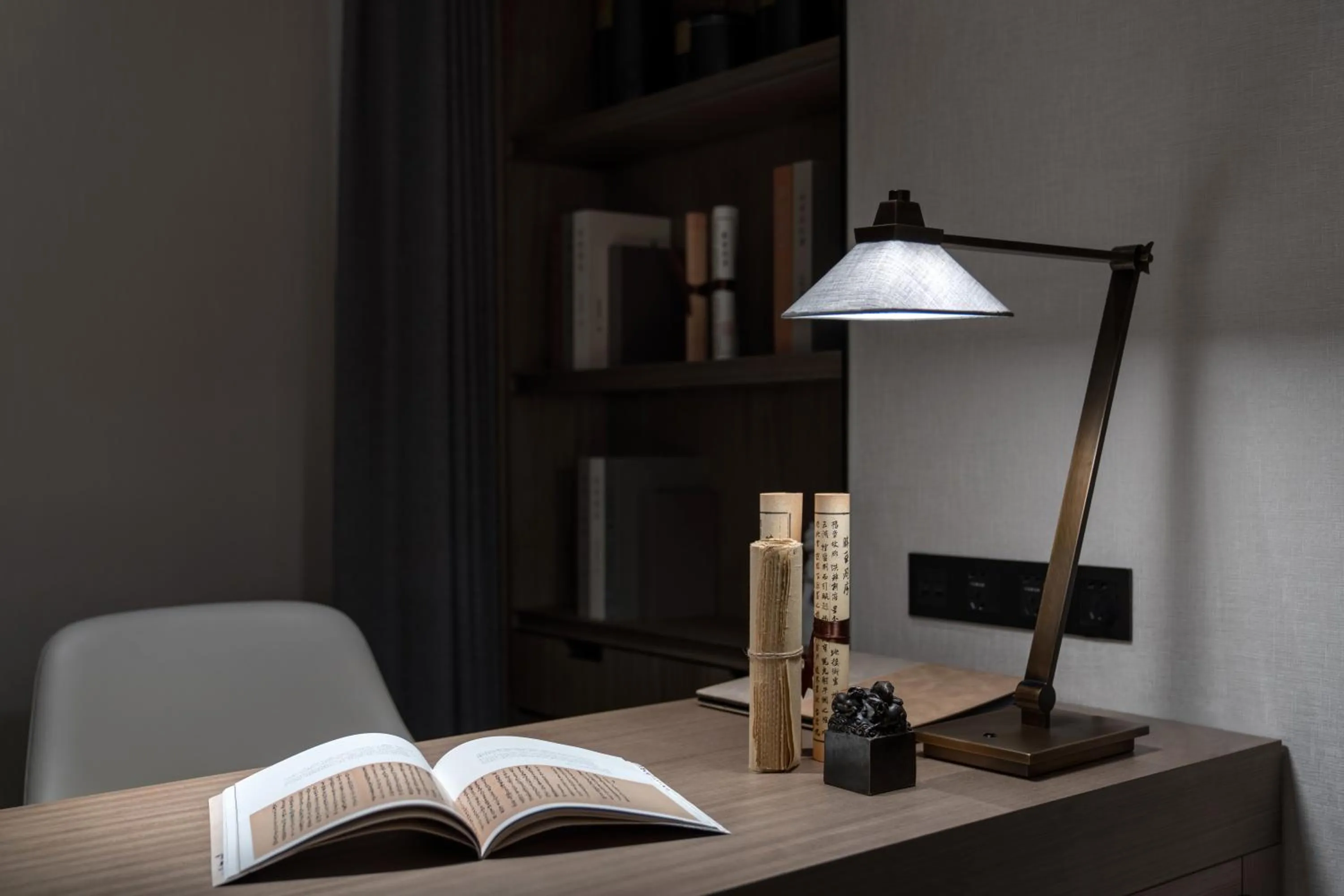 Seating area in Genpla Hotel, Shenzhen Qianhai