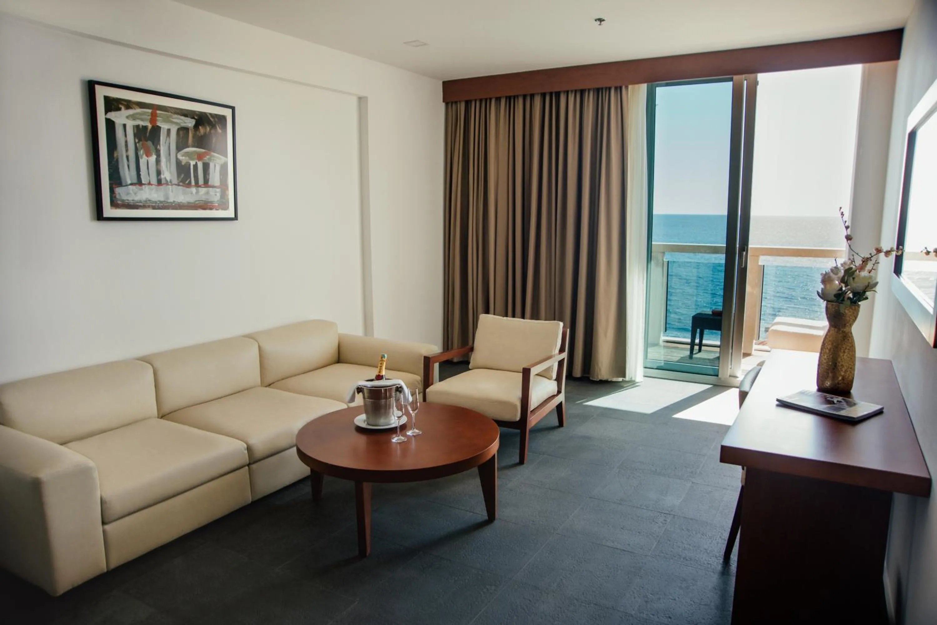 Seating area in Avala Resort & Villas