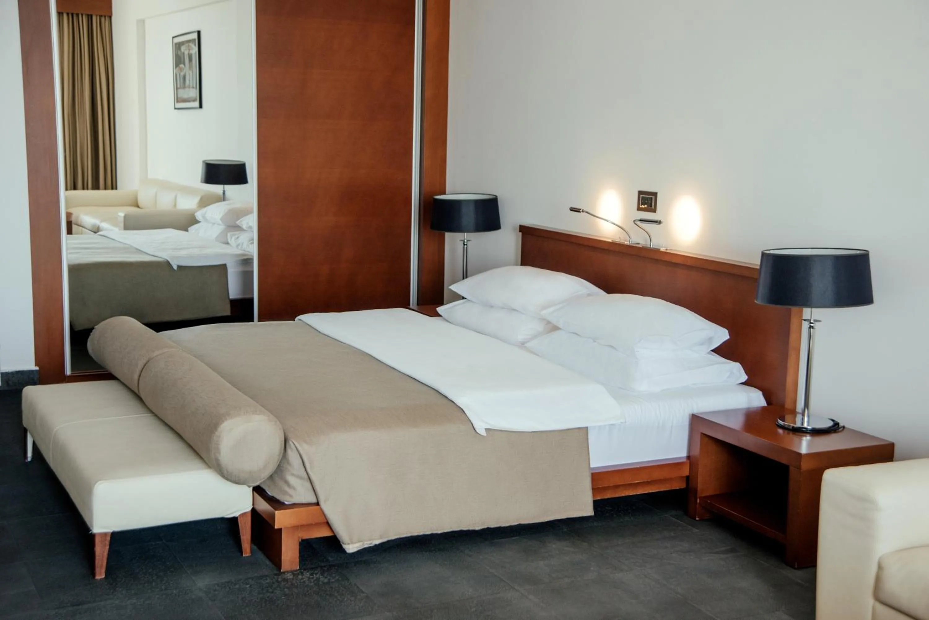 Bed in Avala Resort & Villas