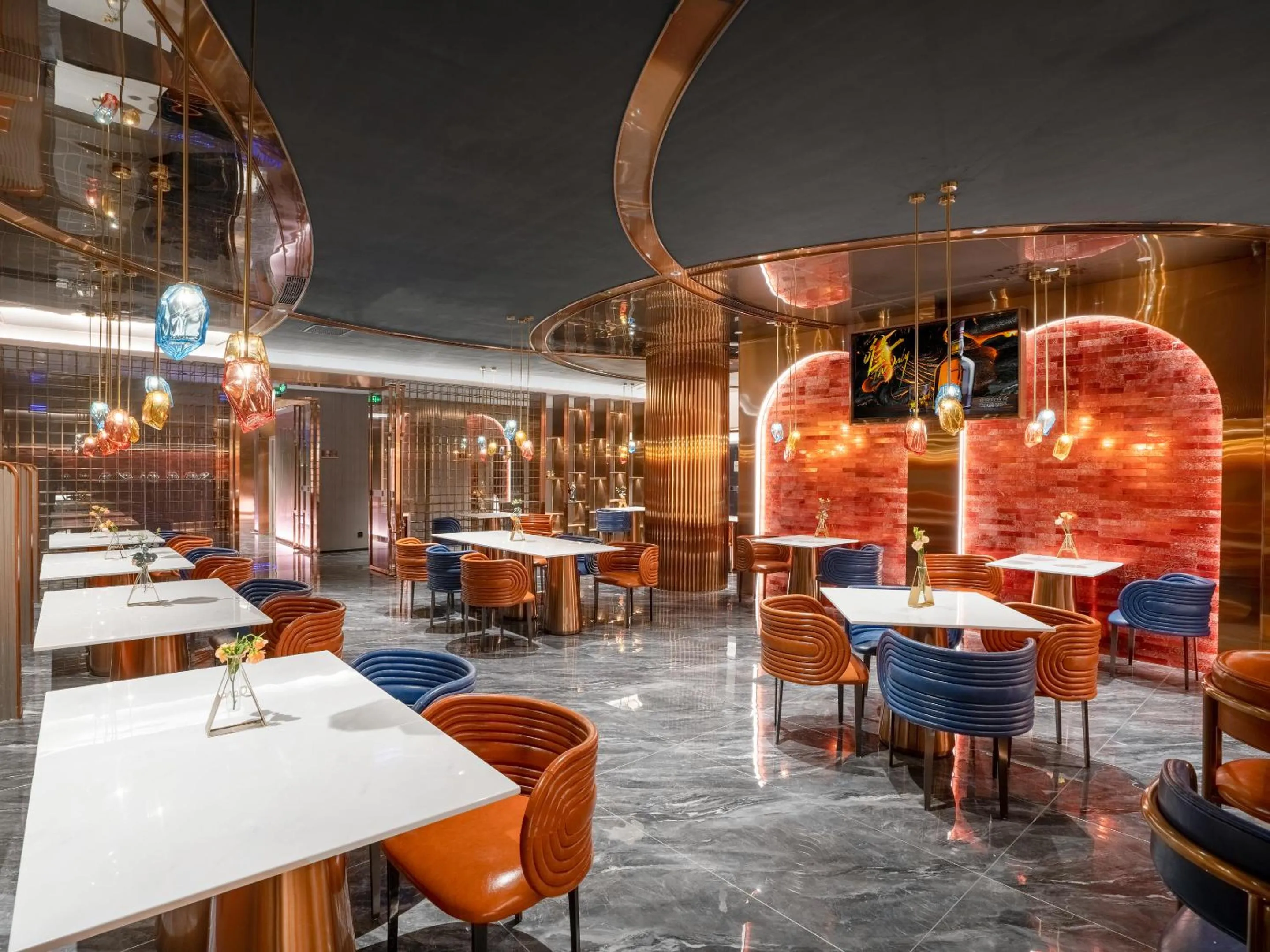 Restaurant/places to eat in Echarm PLUS International Hotel Zhujiang New Town Wuyangcun Metro Station