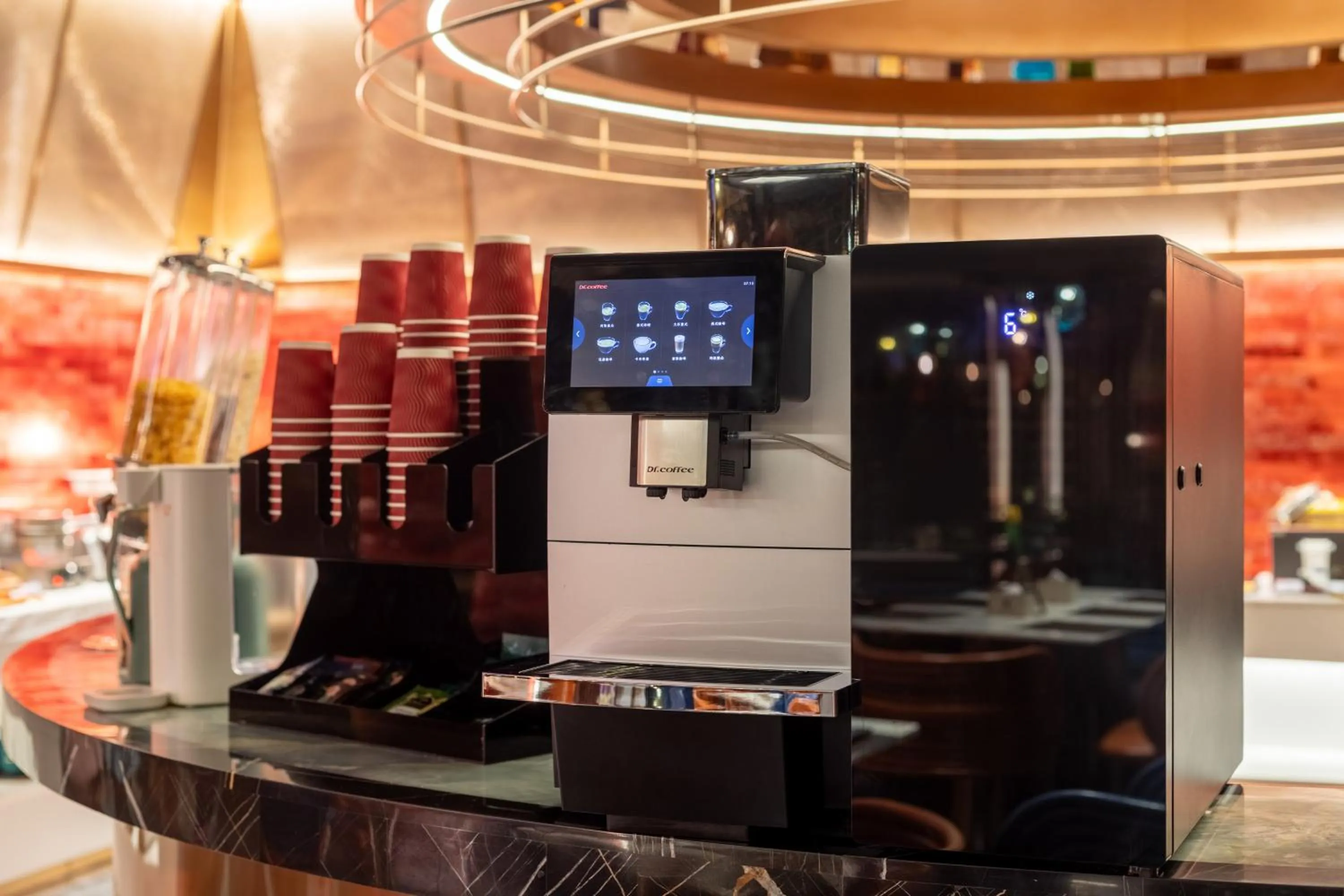 Breakfast in Echarm PLUS International Hotel Zhujiang New Town Wuyangcun Metro Station