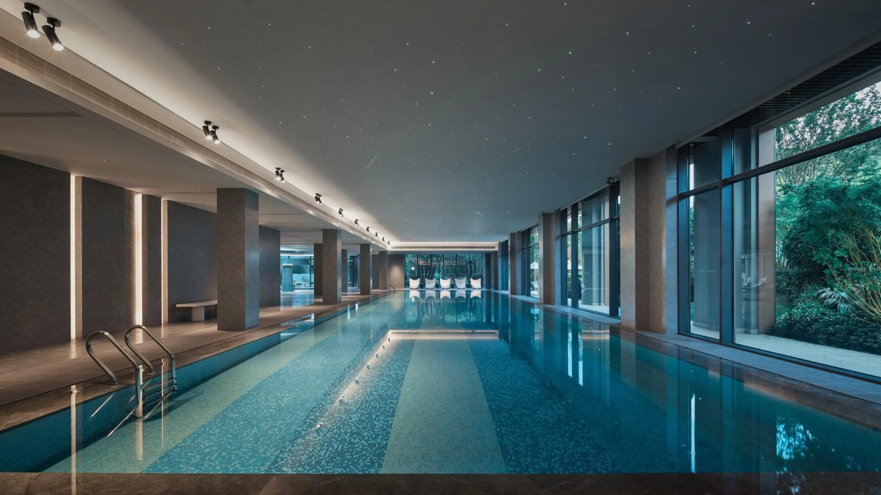 Swimming pool in Hotel Indigo Hangzhou Tianmushan