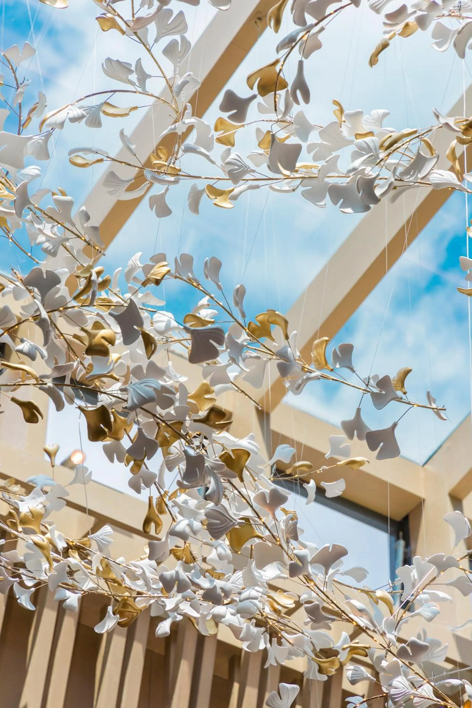 Decorative detail in Hotel Indigo Hangzhou Tianmushan