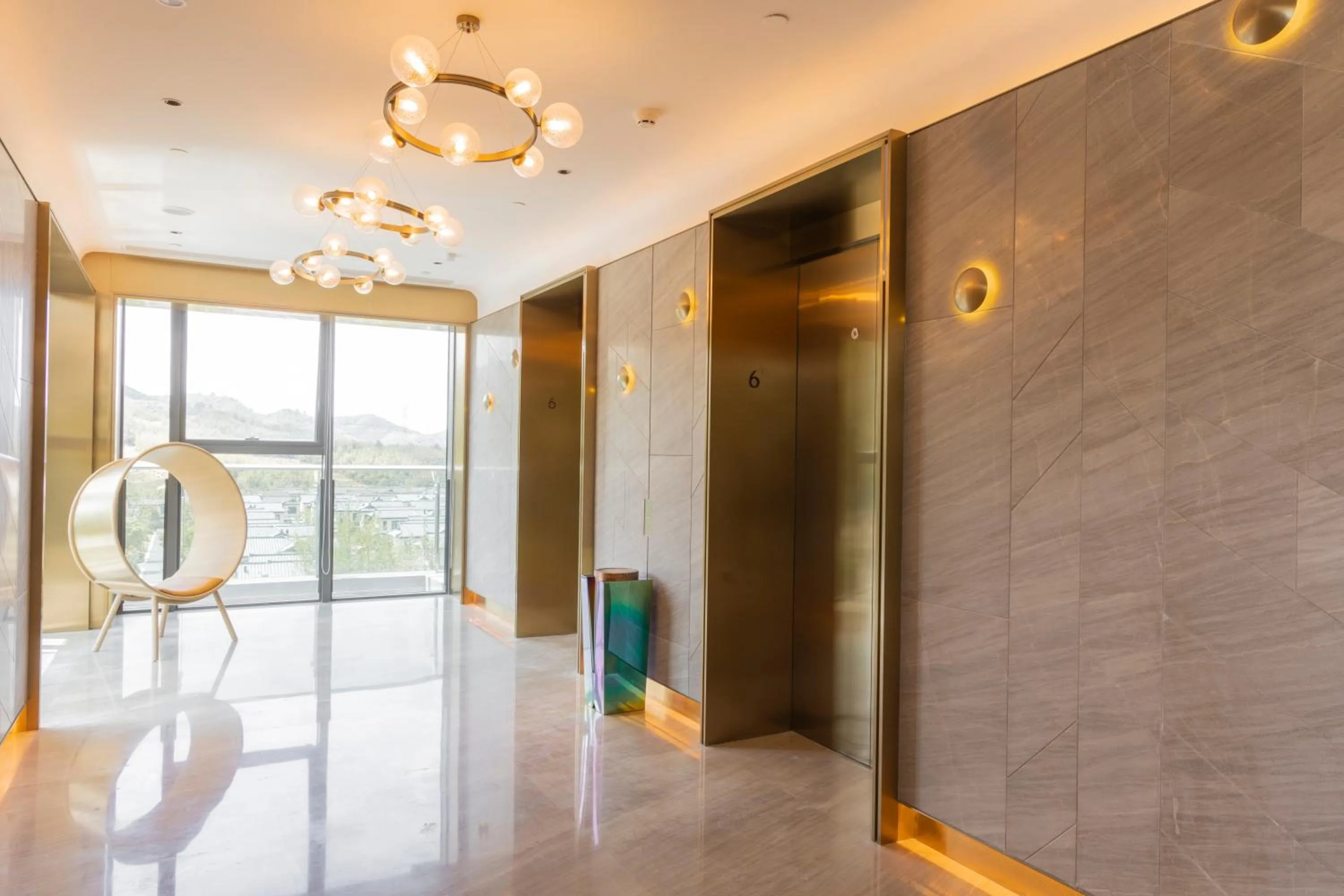 elevator in Hotel Indigo Hangzhou Tianmushan