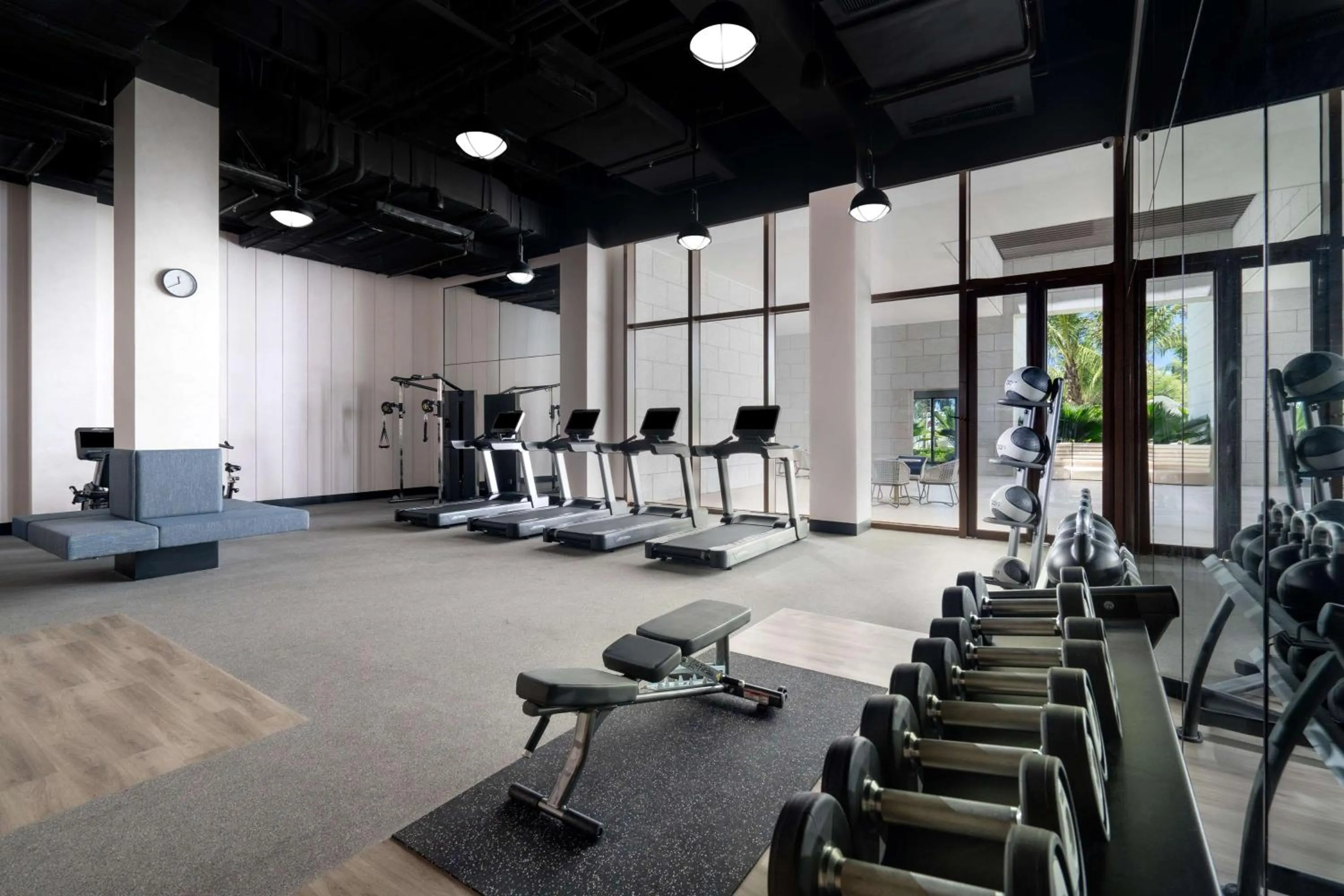 Fitness centre/facilities in The Mermoon Resort Hainan Tufu Bay, Tapestry By Hilton