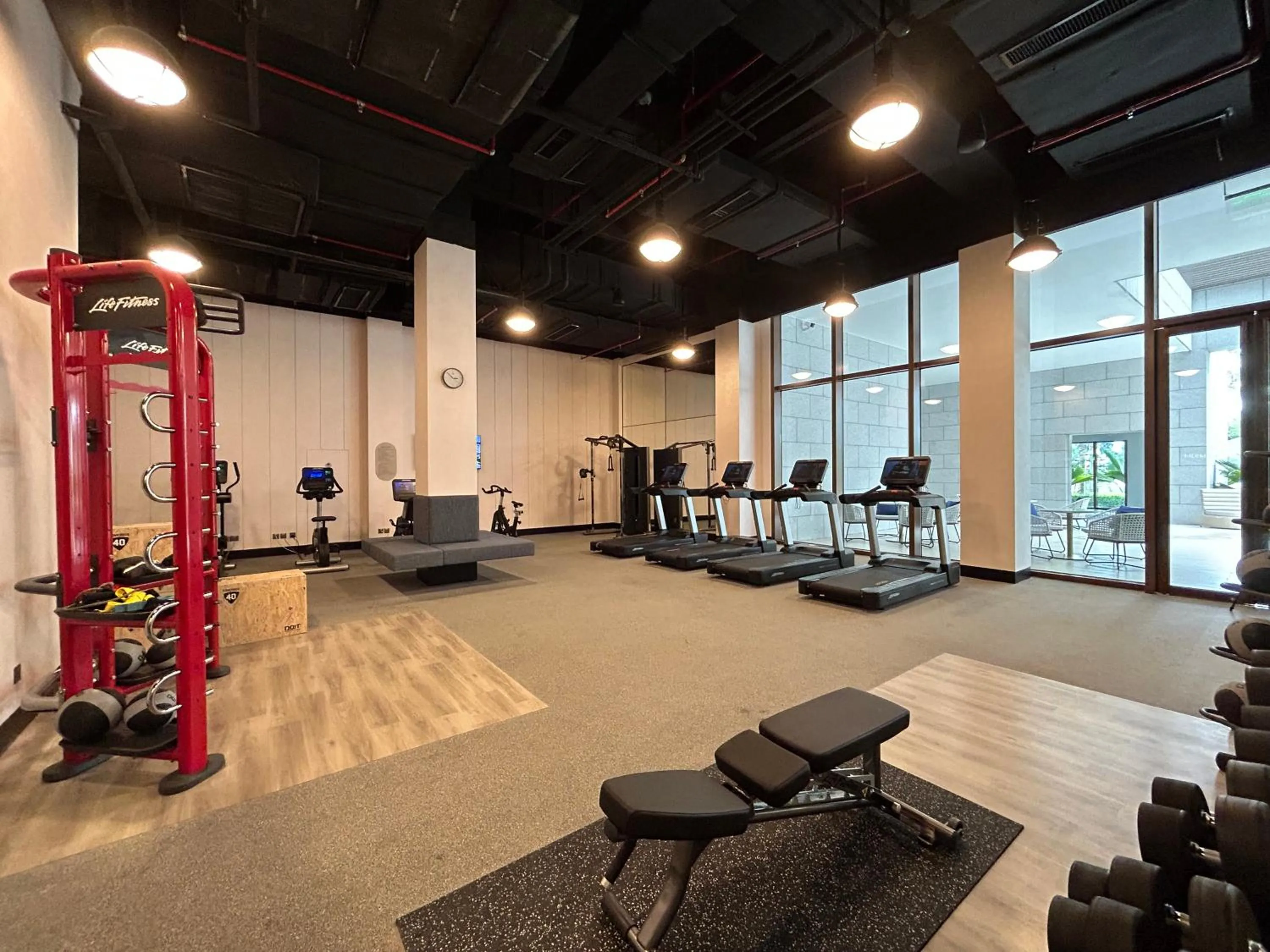 Fitness centre/facilities in The Mermoon Resort Hainan Tufu Bay, Tapestry By Hilton