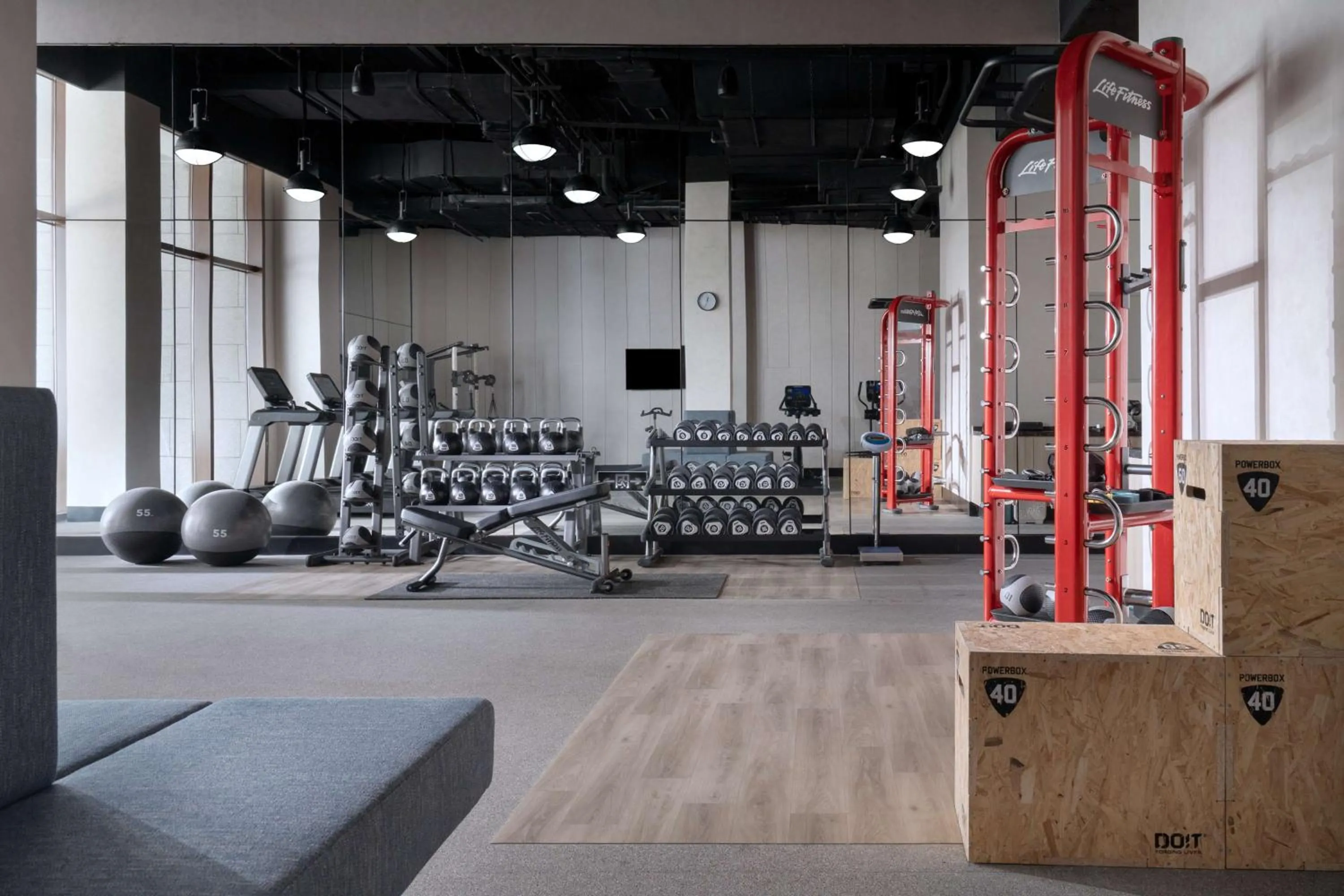 Fitness centre/facilities in The Mermoon Resort Hainan Tufu Bay, Tapestry By Hilton