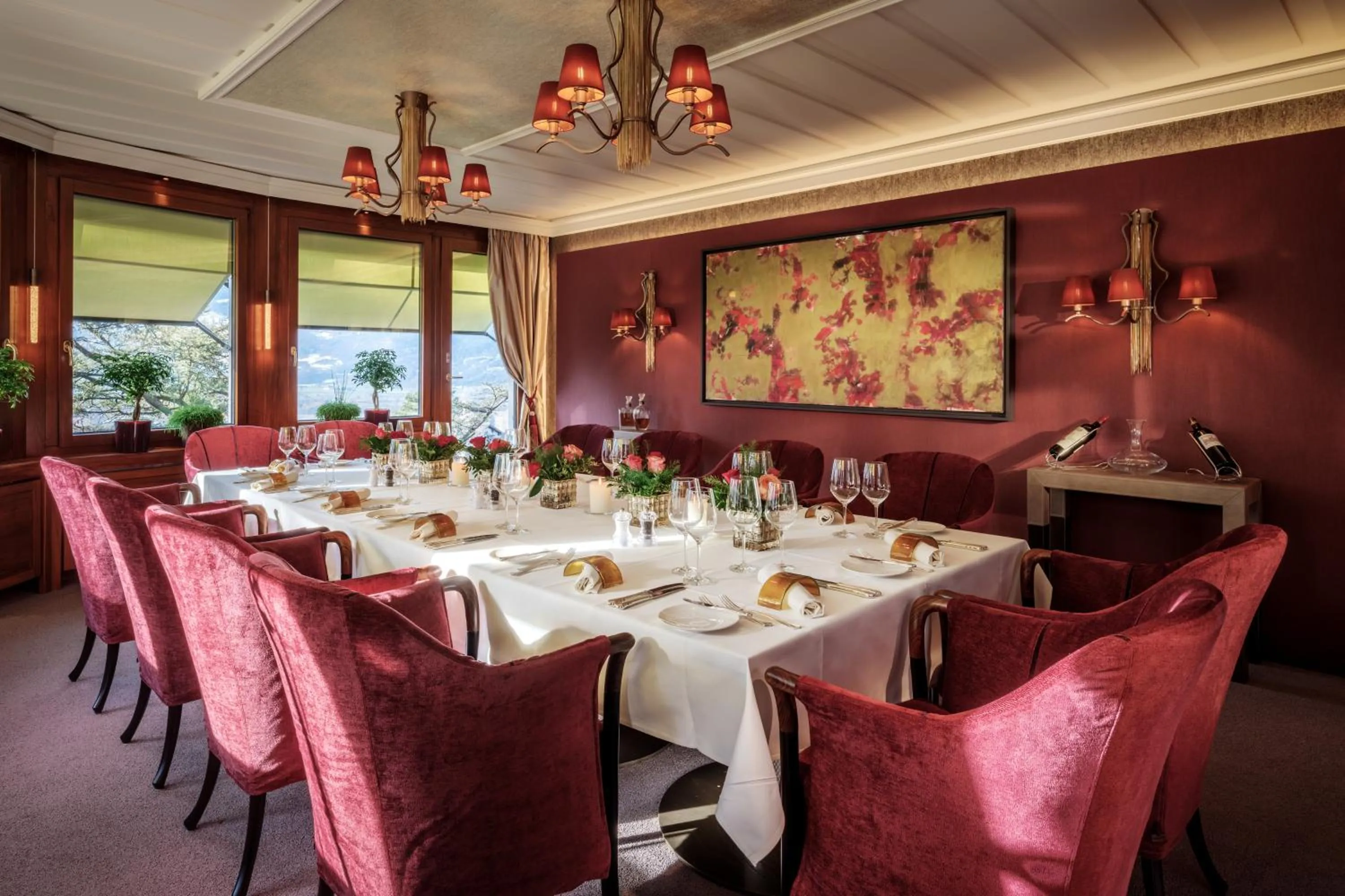 Restaurant/places to eat in Park Hotel Sonnenhof - Relais & Châteaux