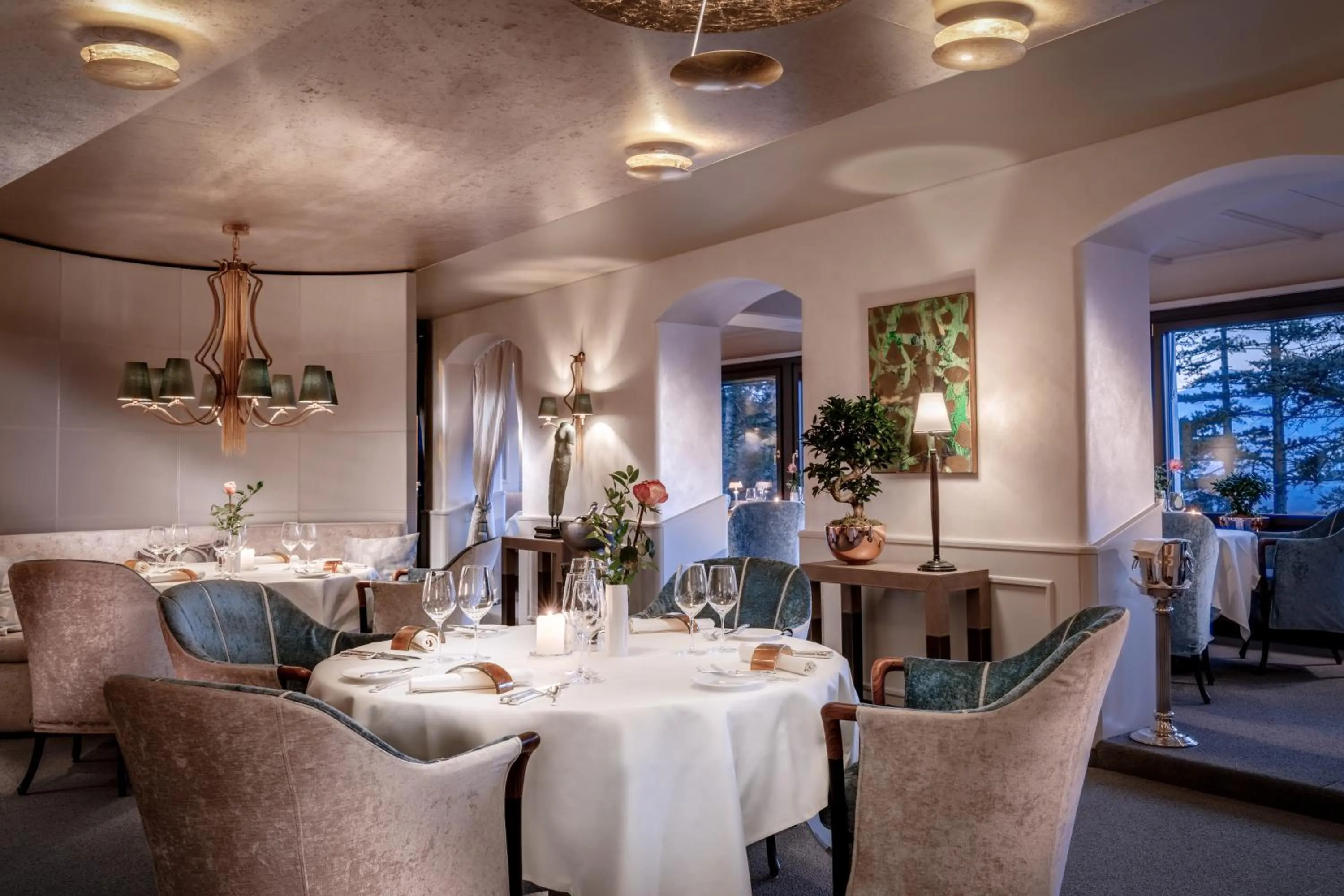 Restaurant/places to eat in Park Hotel Sonnenhof - Relais & Châteaux