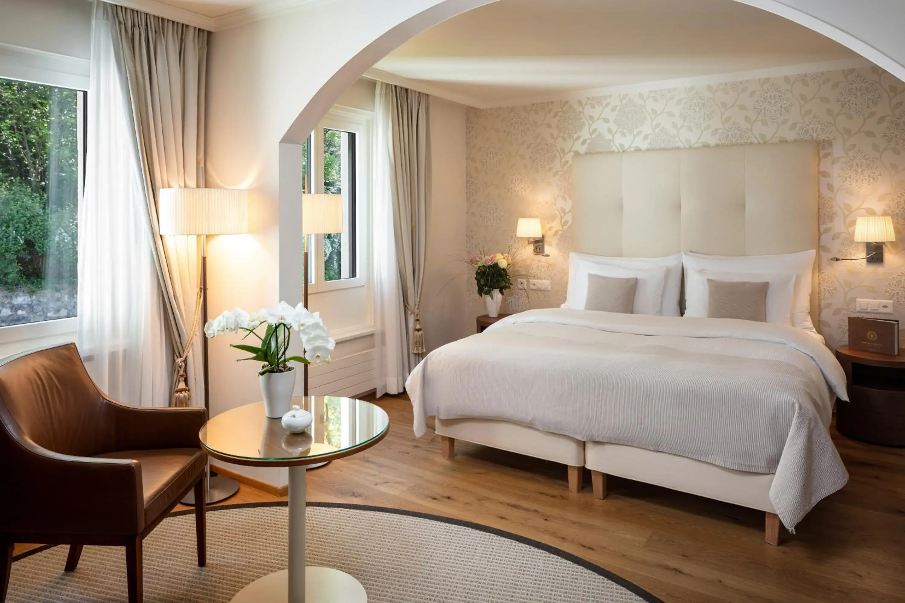 Deluxe Double Room in Park Hotel Sonnenhof - Relais & Châteaux Deluxe Double Room in Park Hotel Sonnenhof - Relais & Châteaux