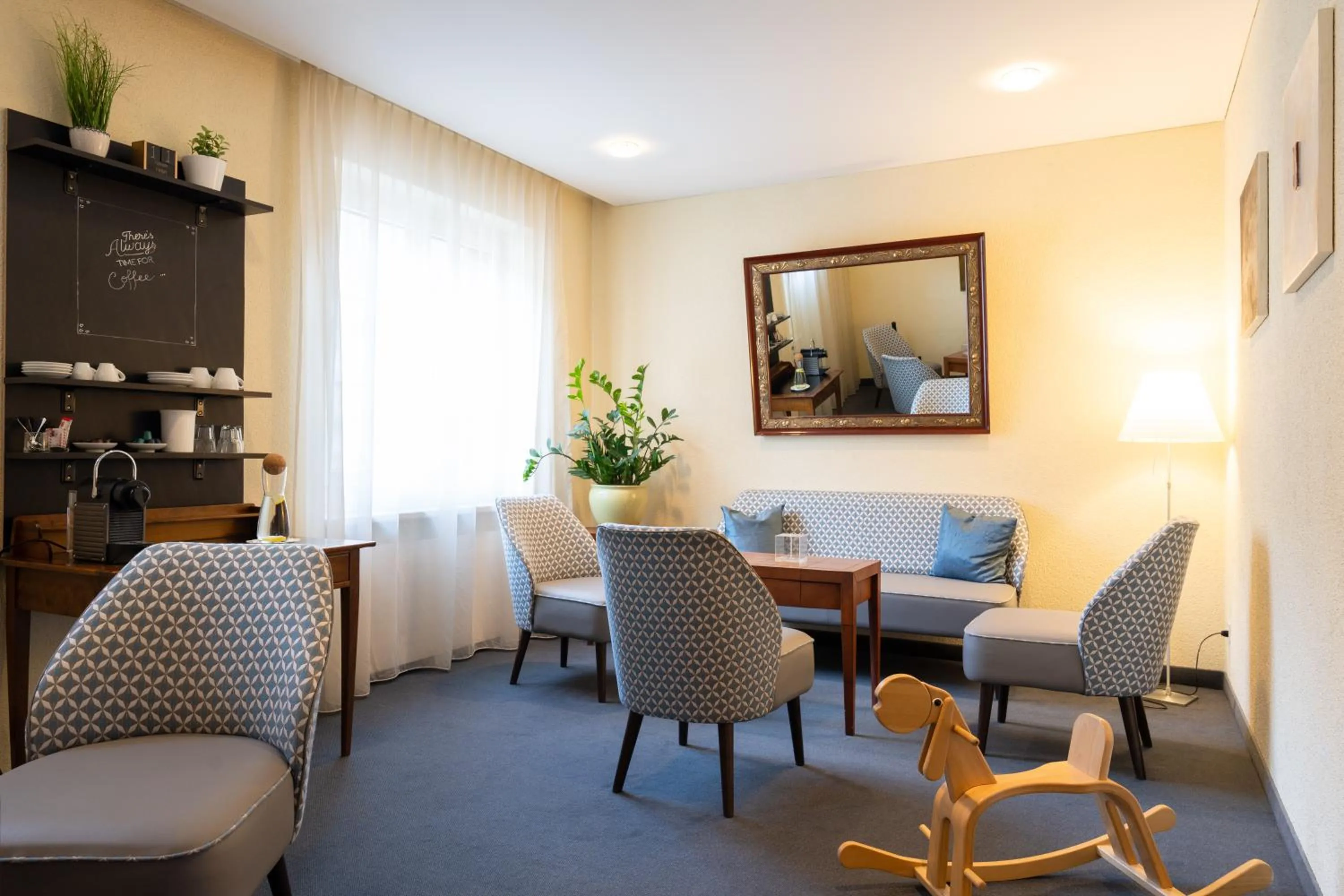 Seating area in Hotel Schatzmann