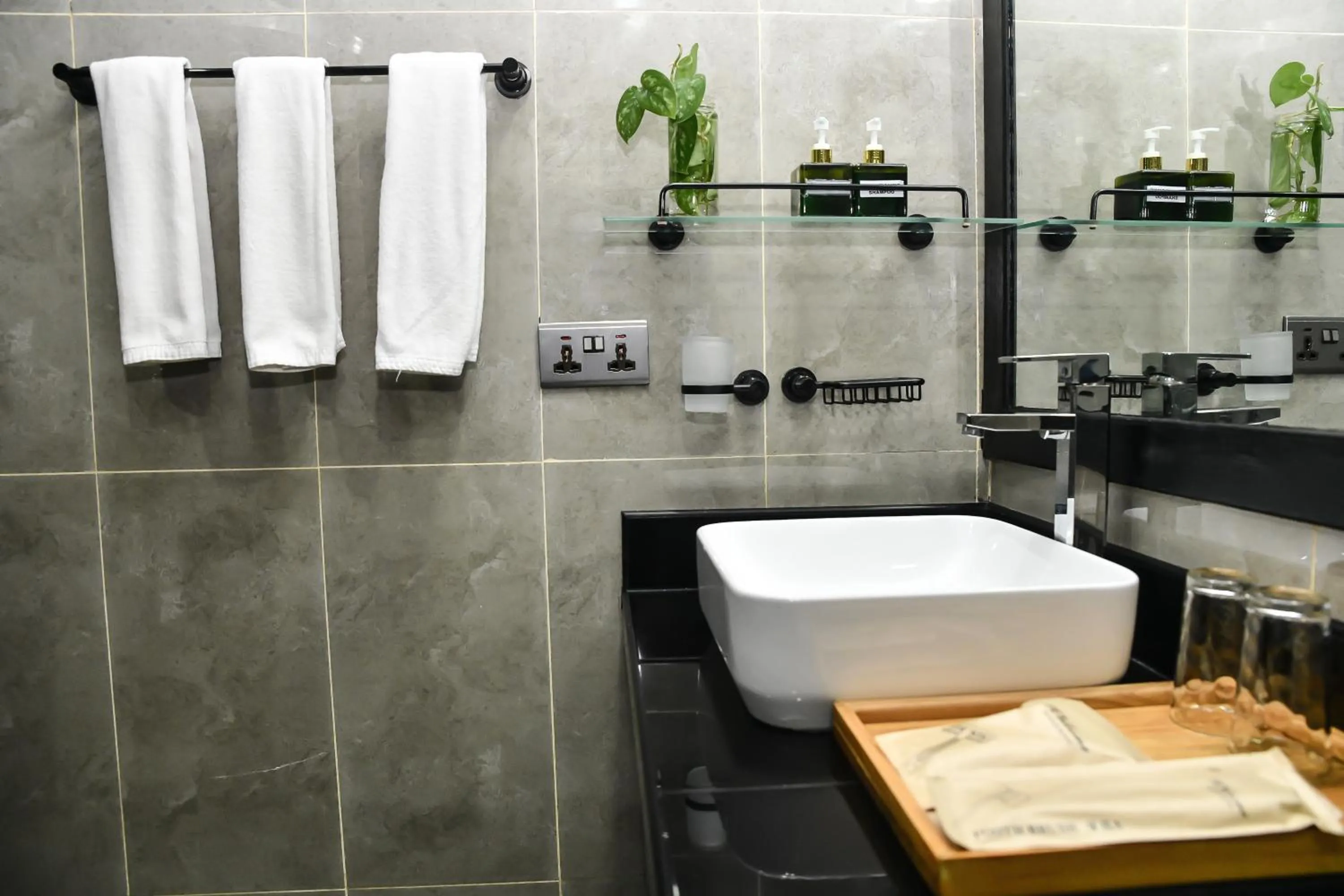 Shower in The Hive Beach