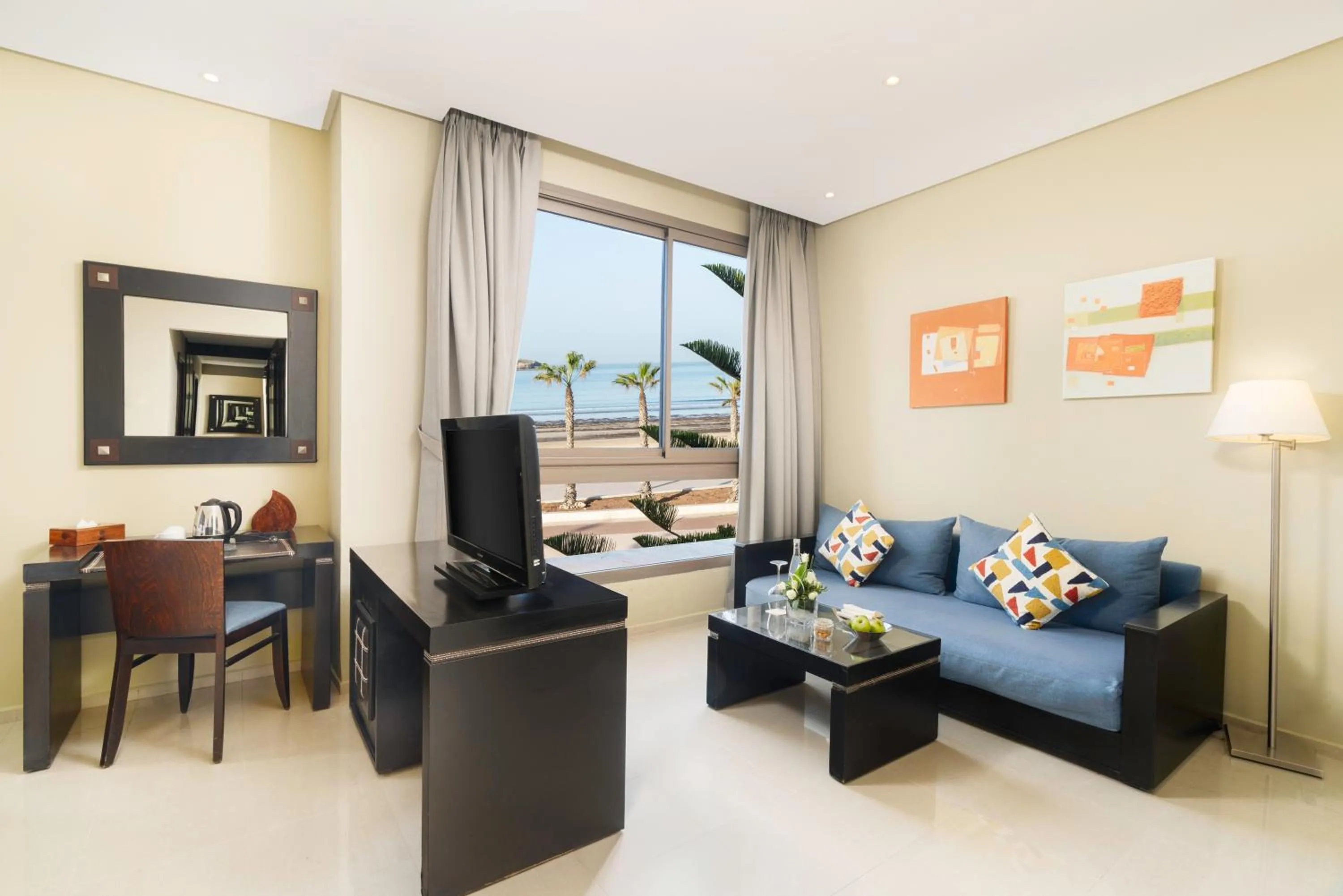 Seating area in Atlas Essaouira Riad Resort