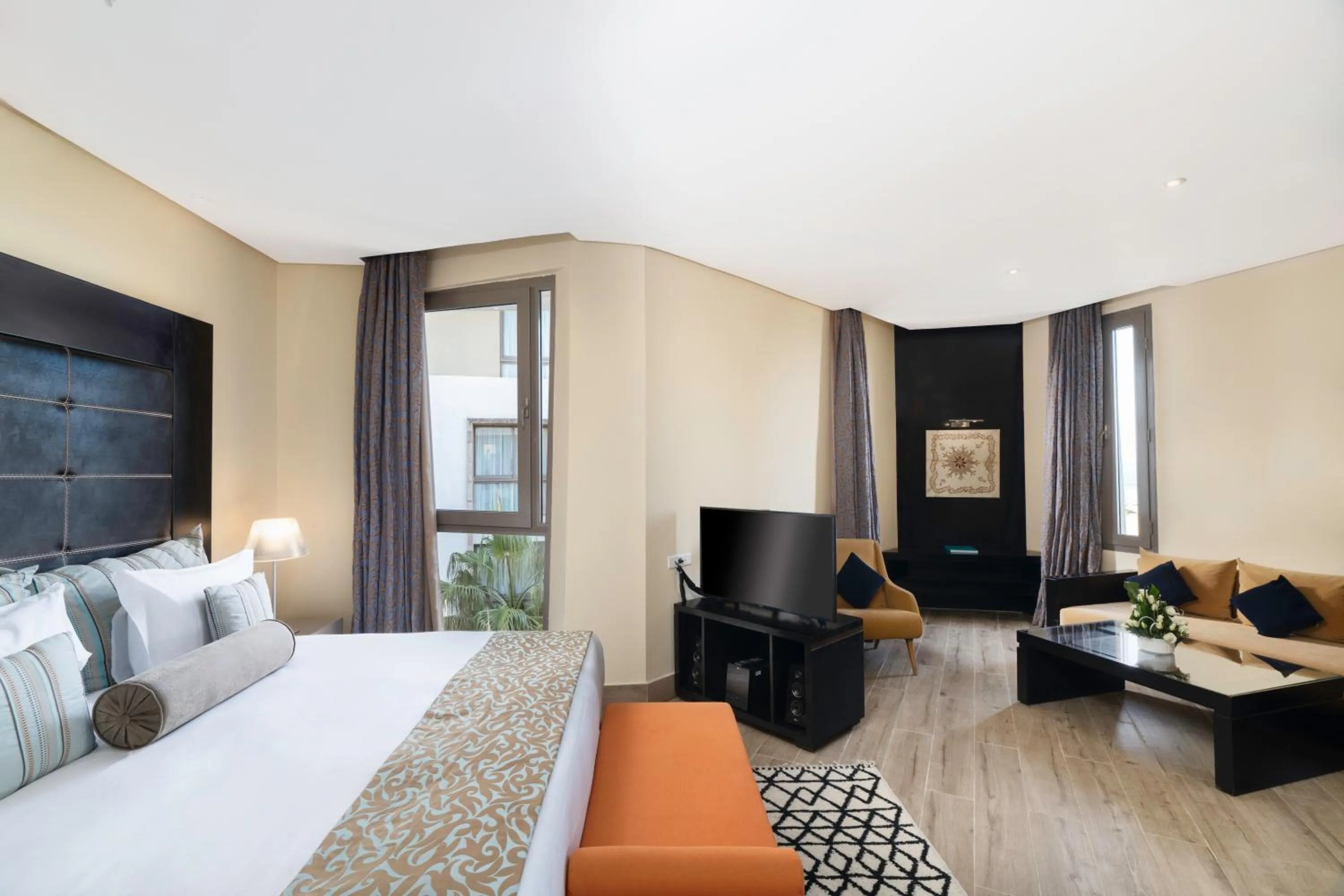 Photo of the whole room, Bed in Atlas Essaouira Riad Resort