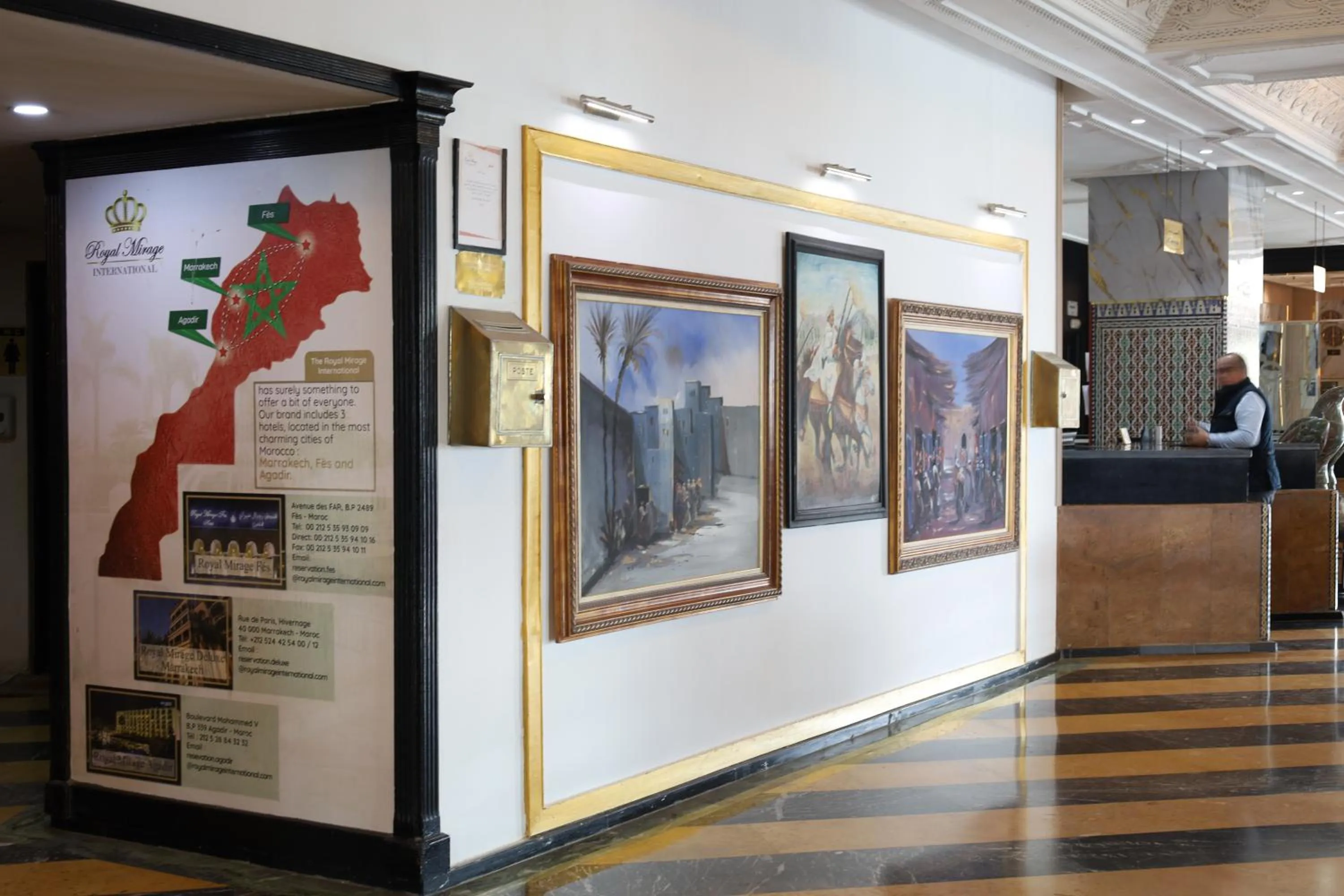 Lobby or reception in Royal Mirage Agadir