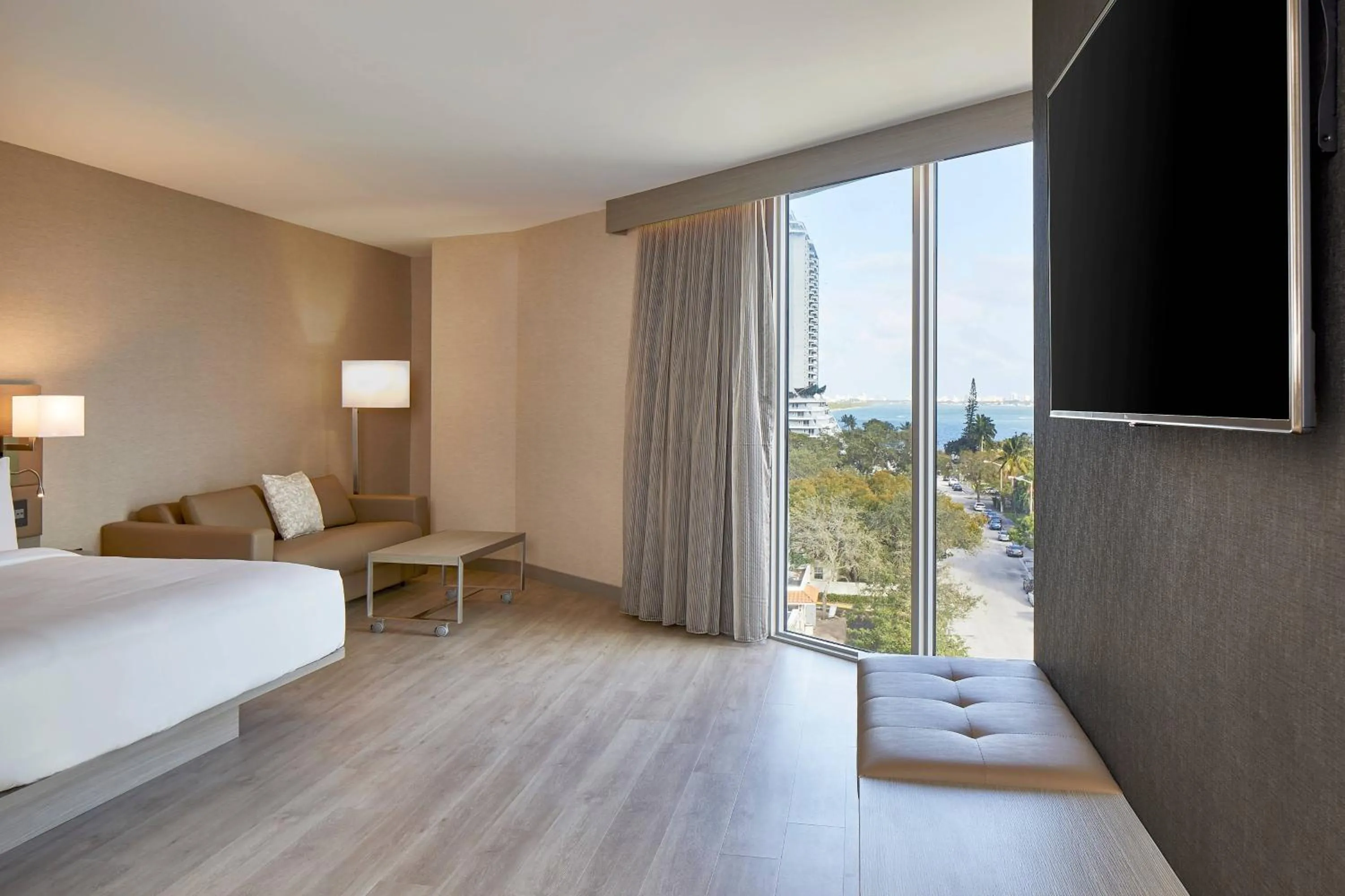 Photo of the whole room, Bed in AC Hotel Miami Wynwood