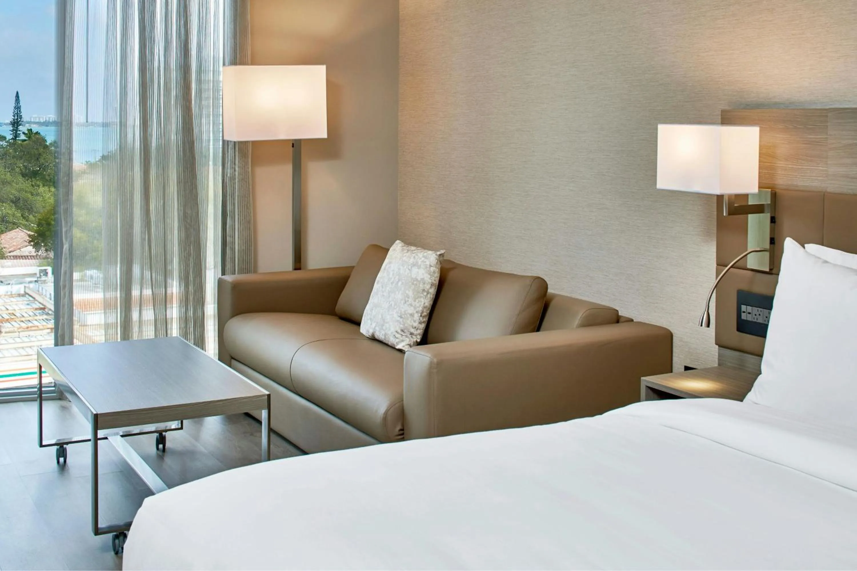 Photo of the whole room, Bed in AC Hotel Miami Wynwood