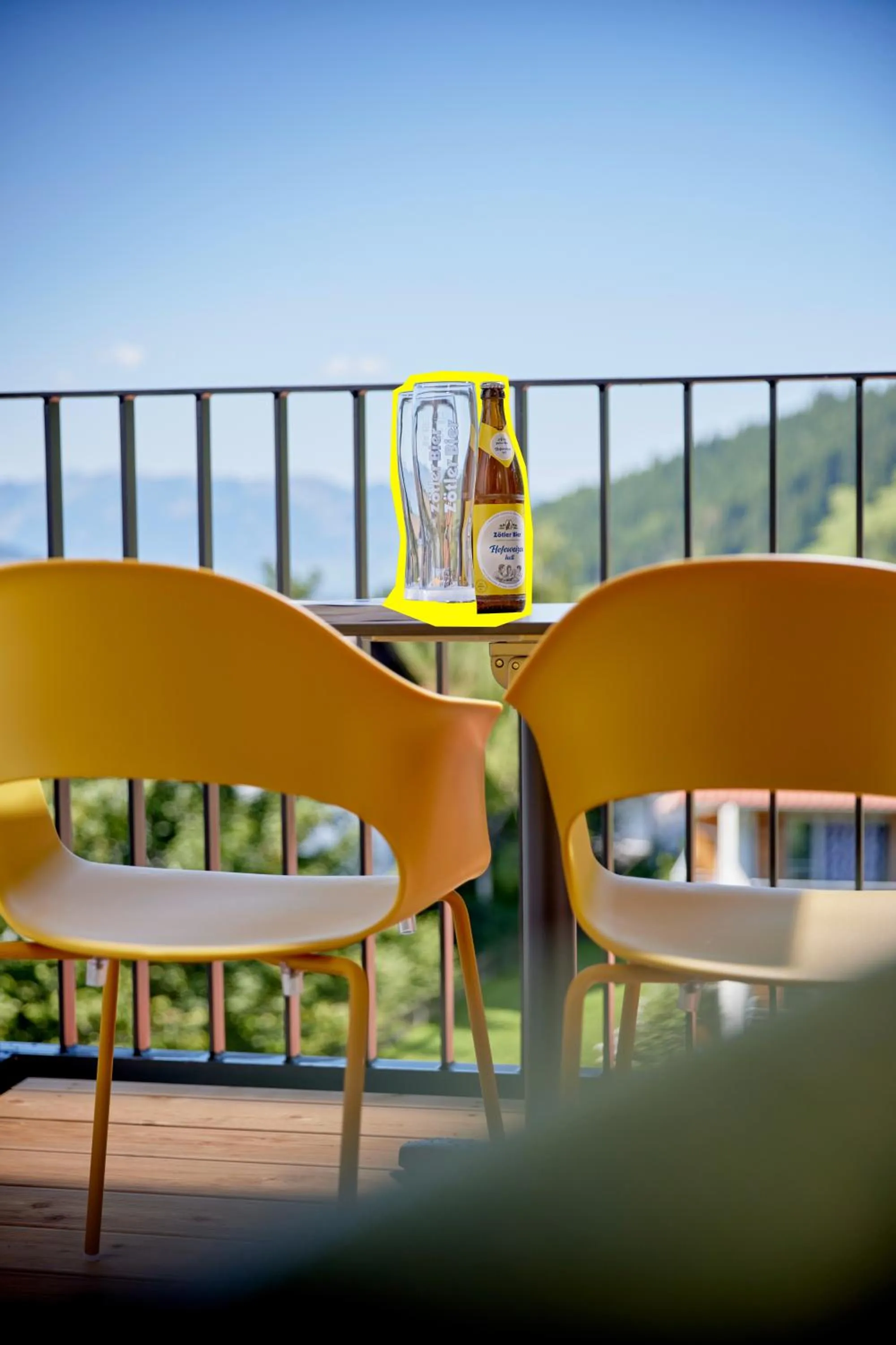 Balcony/Terrace in BergBuddies - Übernachtung inklusive kostenlosen Bergbahntickets und vielem mehr