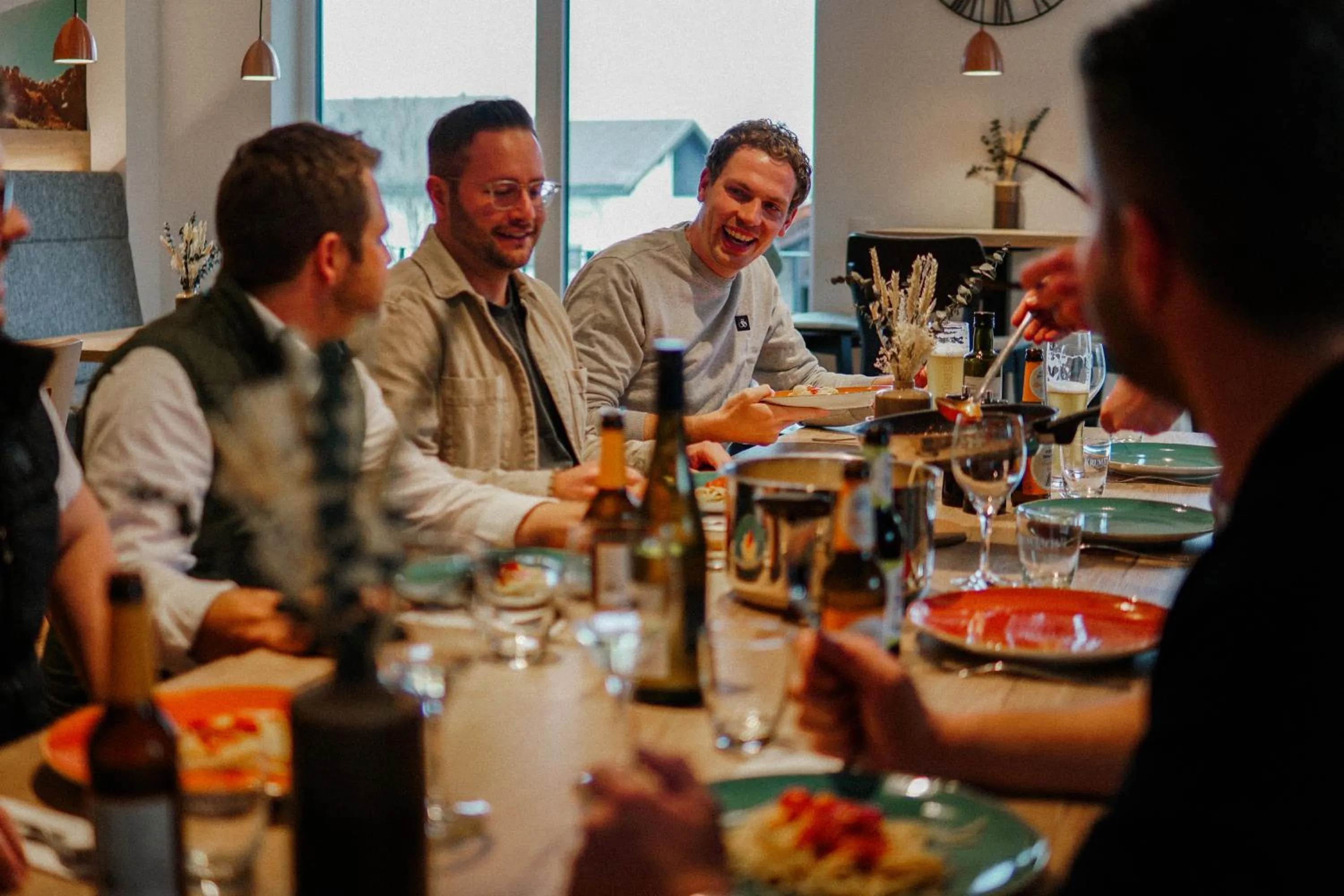 Communal lounge/ TV room in BergBuddies - Übernachtung inklusive kostenlosen Bergbahntickets und vielem mehr