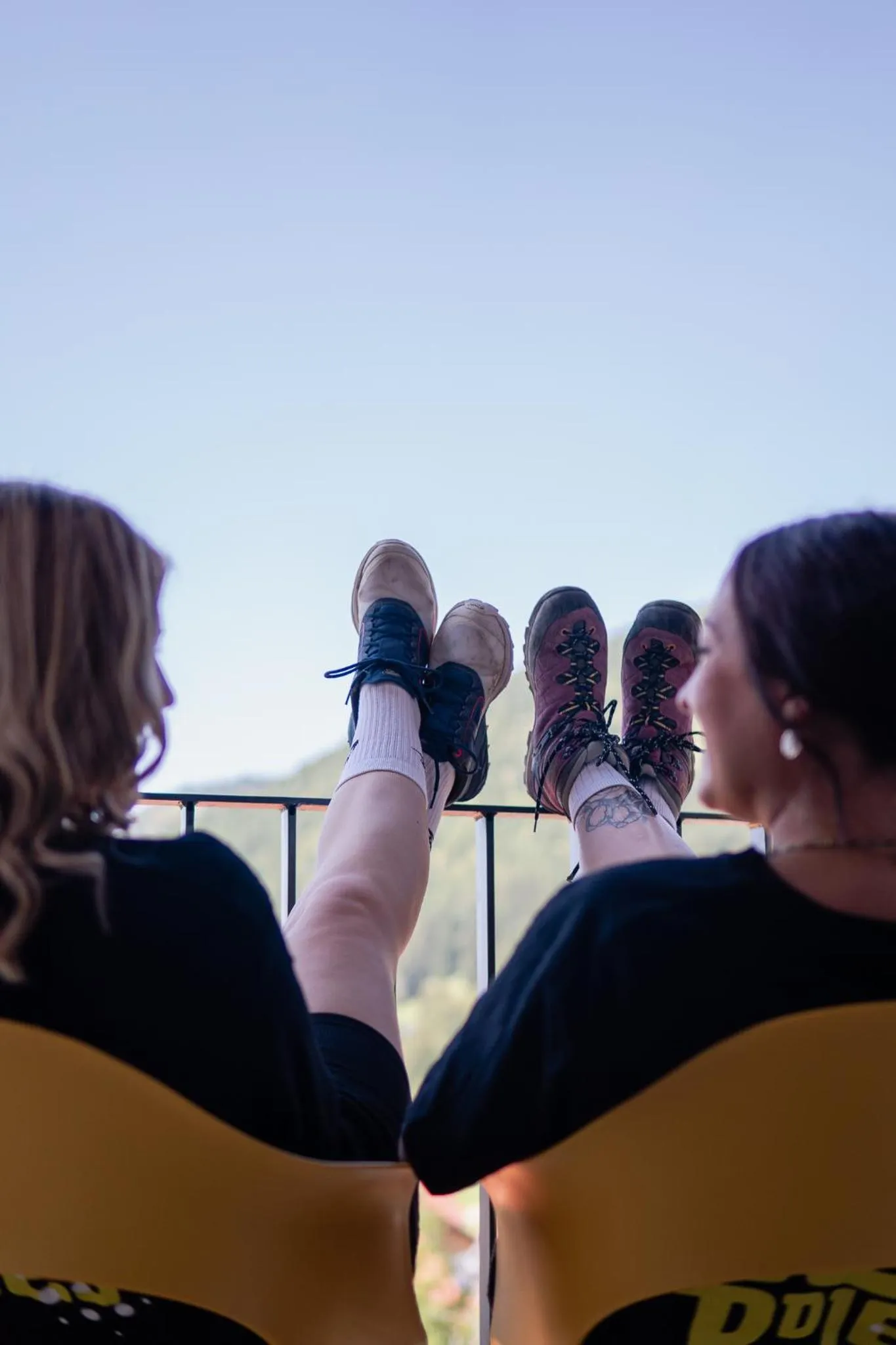 Balcony/Terrace in BergBuddies - Übernachtung inklusive kostenlosen Bergbahntickets und vielem mehr