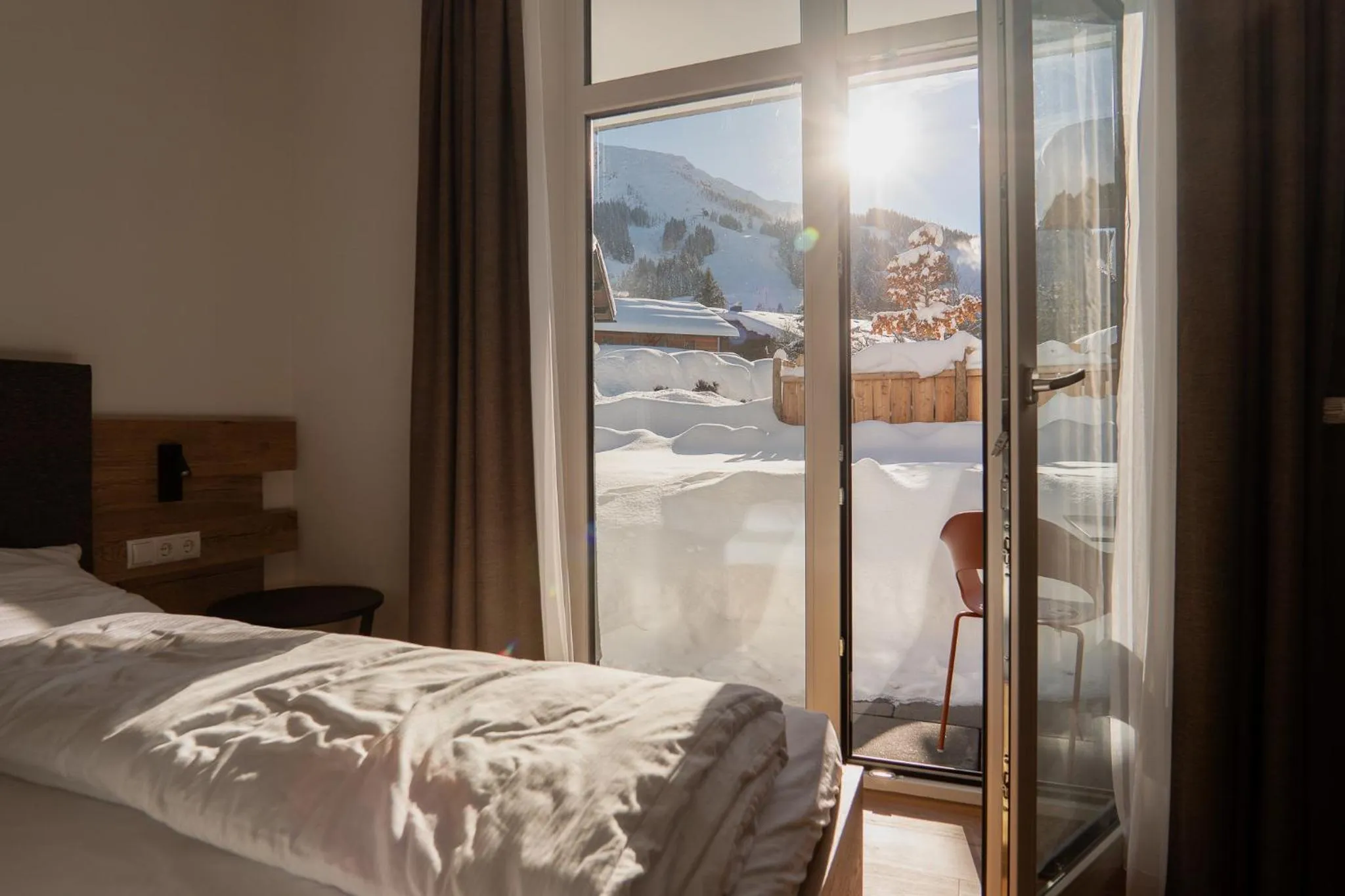 Photo of the whole room, Bed in BergBuddies - Übernachtung inklusive kostenlosen Bergbahntickets und vielem mehr