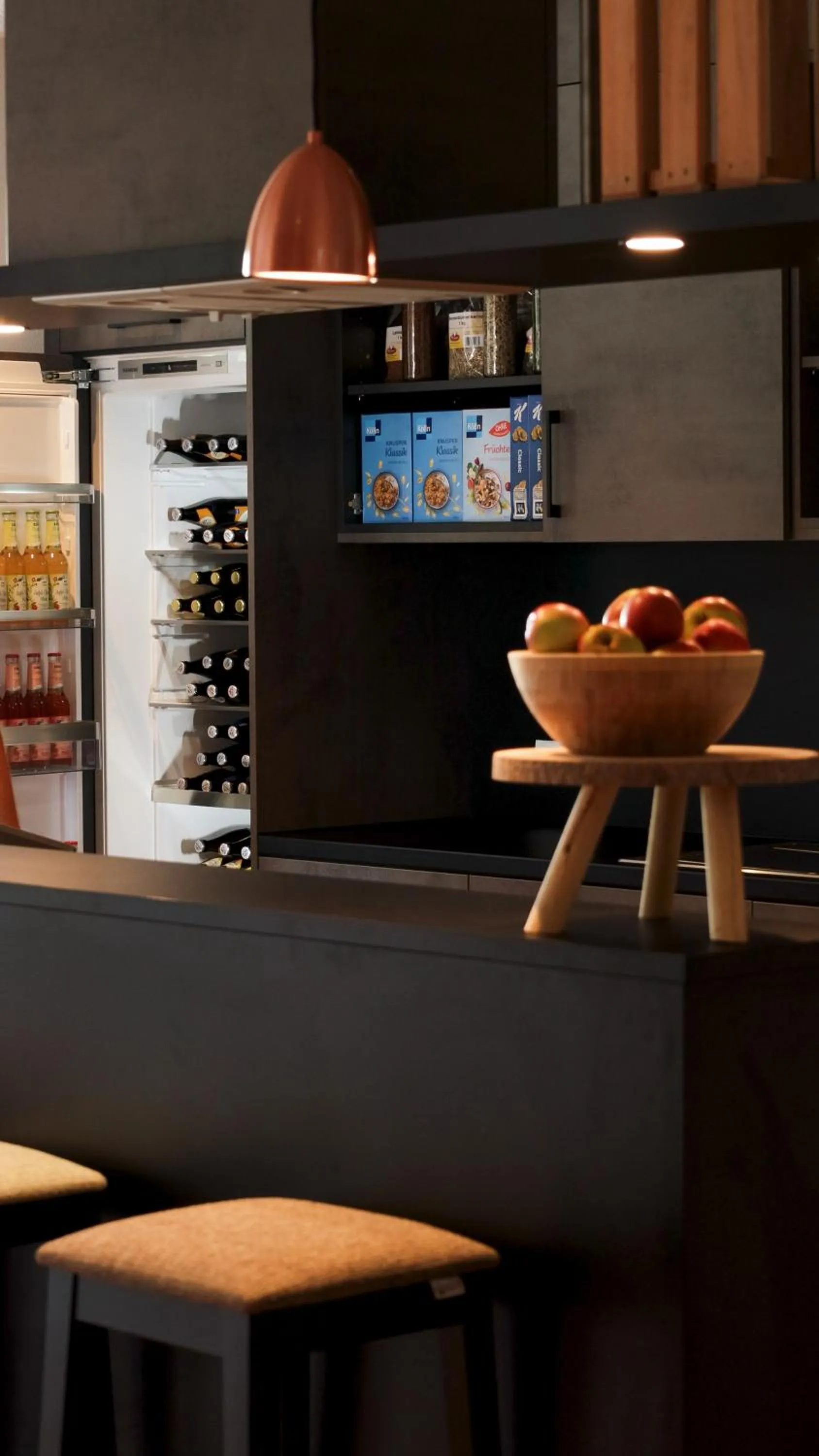 Kitchen or kitchenette in BergBuddies - Übernachtung inklusive kostenlosen Bergbahntickets und vielem mehr