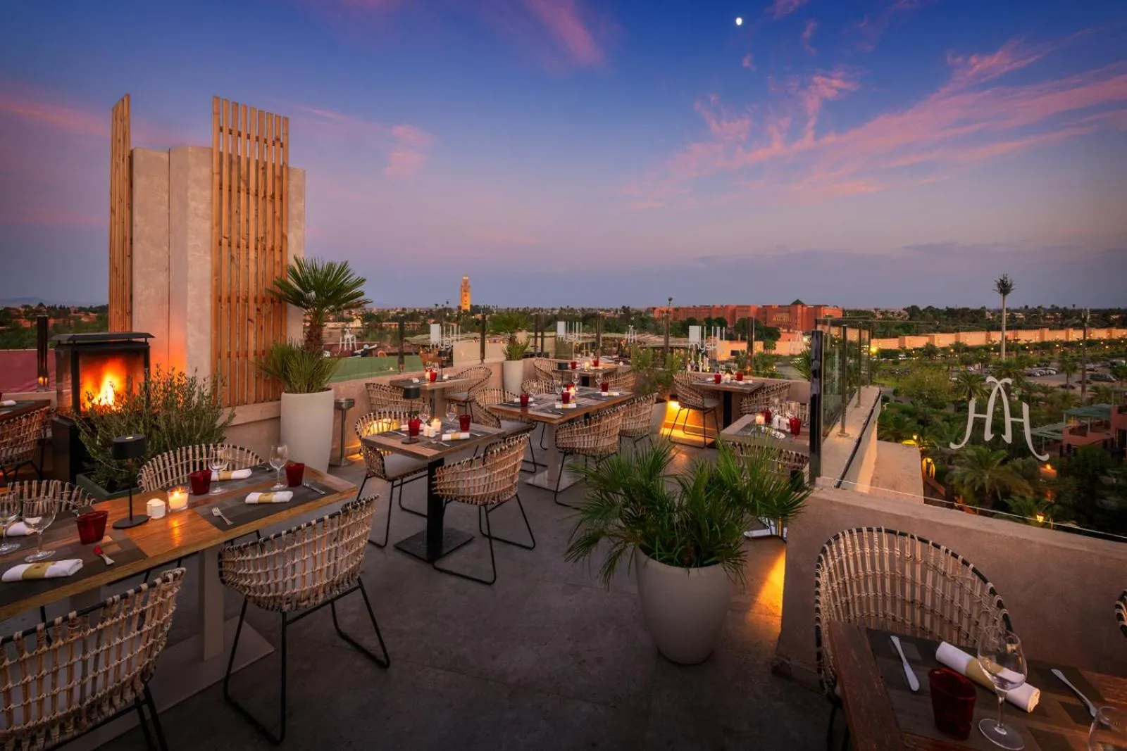 Restaurant/places to eat in Hivernage Marrakech