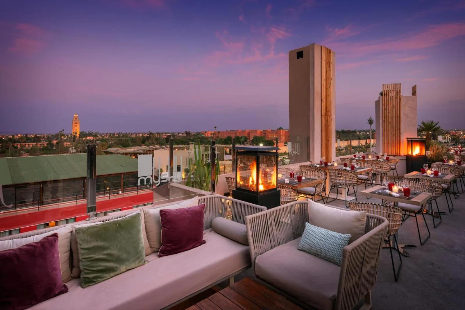 Restaurant/places to eat in Hivernage Marrakech