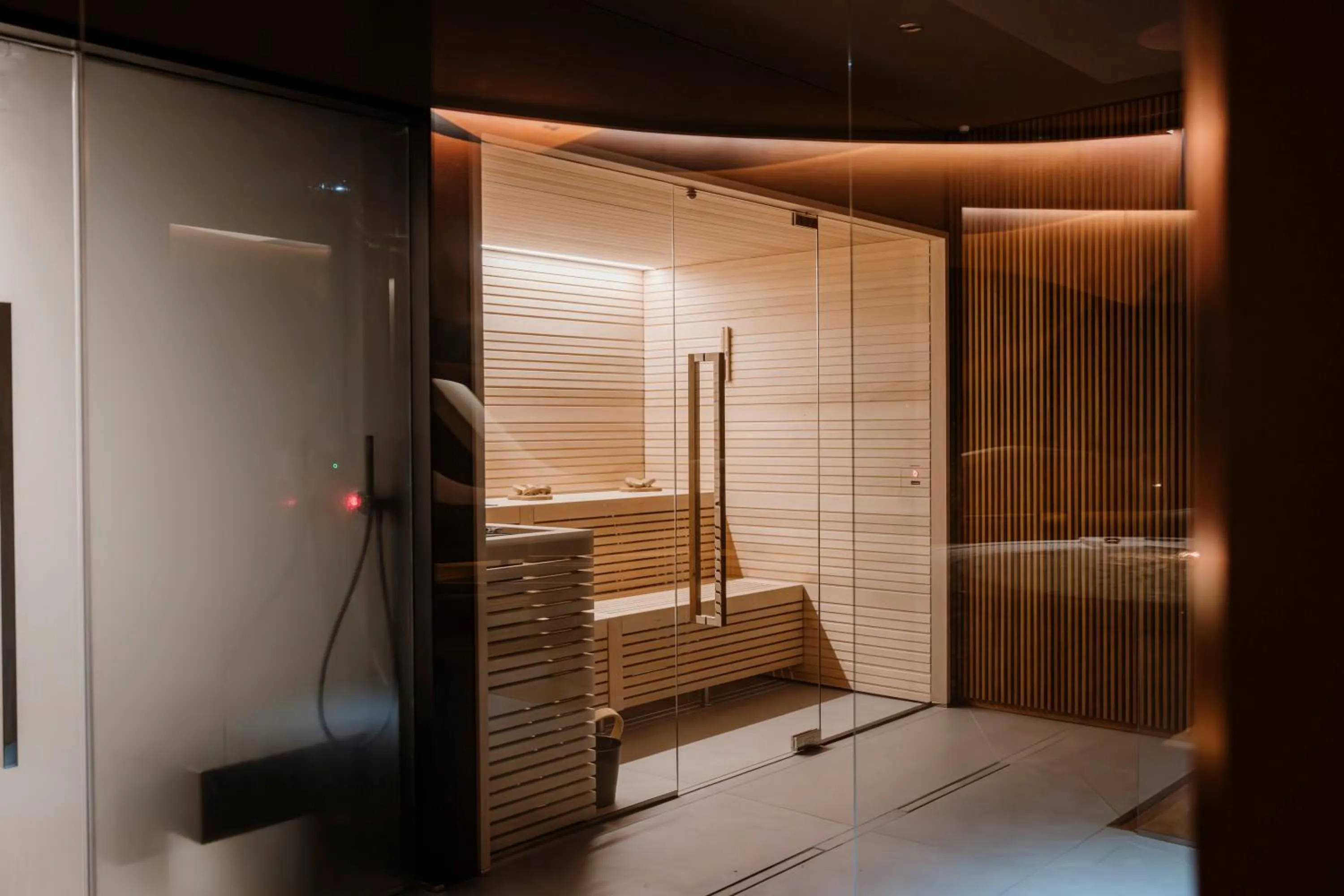 Sauna in Biancodonda Greenblu Hotel & SPA