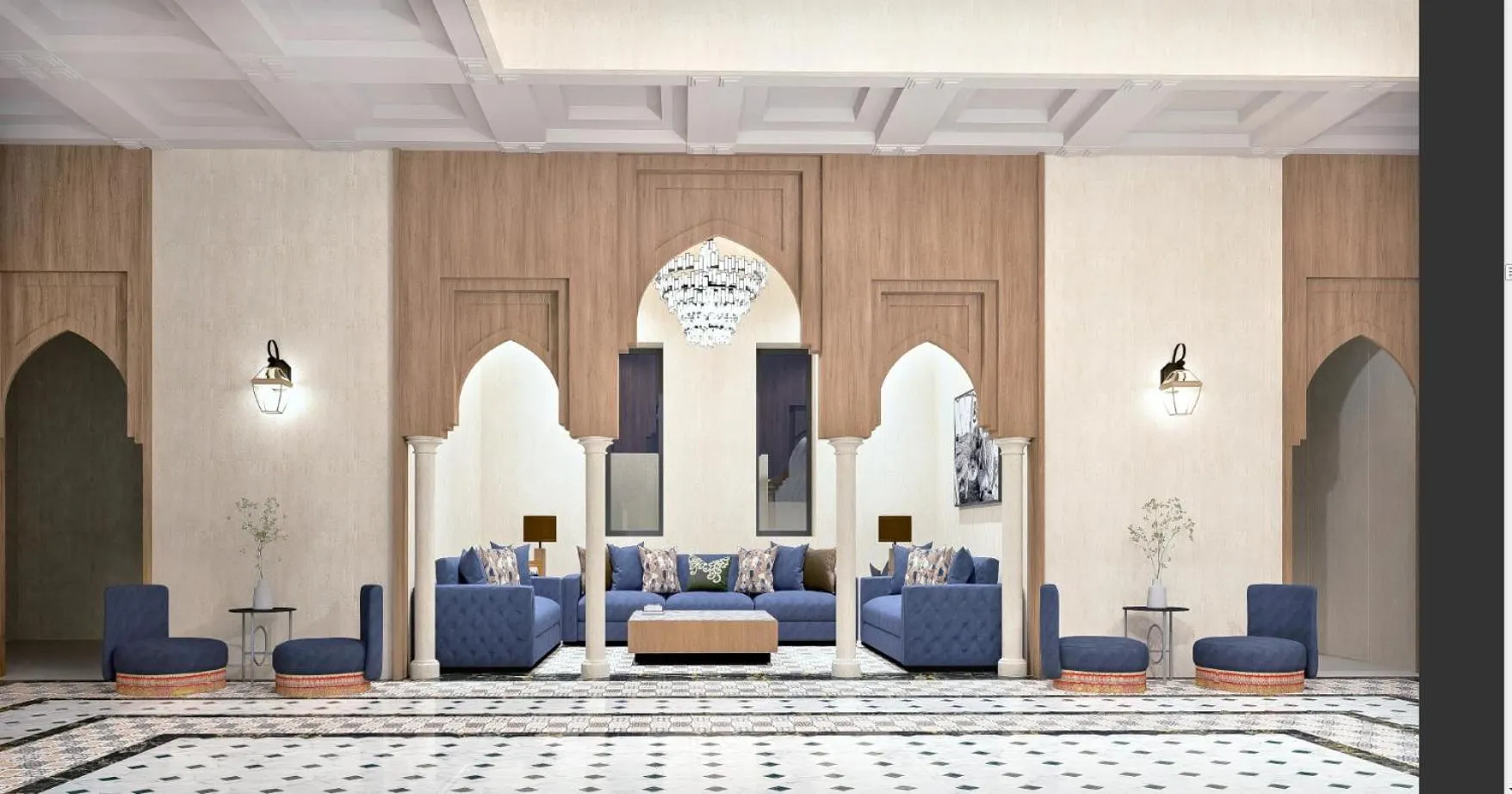 Lobby or reception in Kenzi Azghor