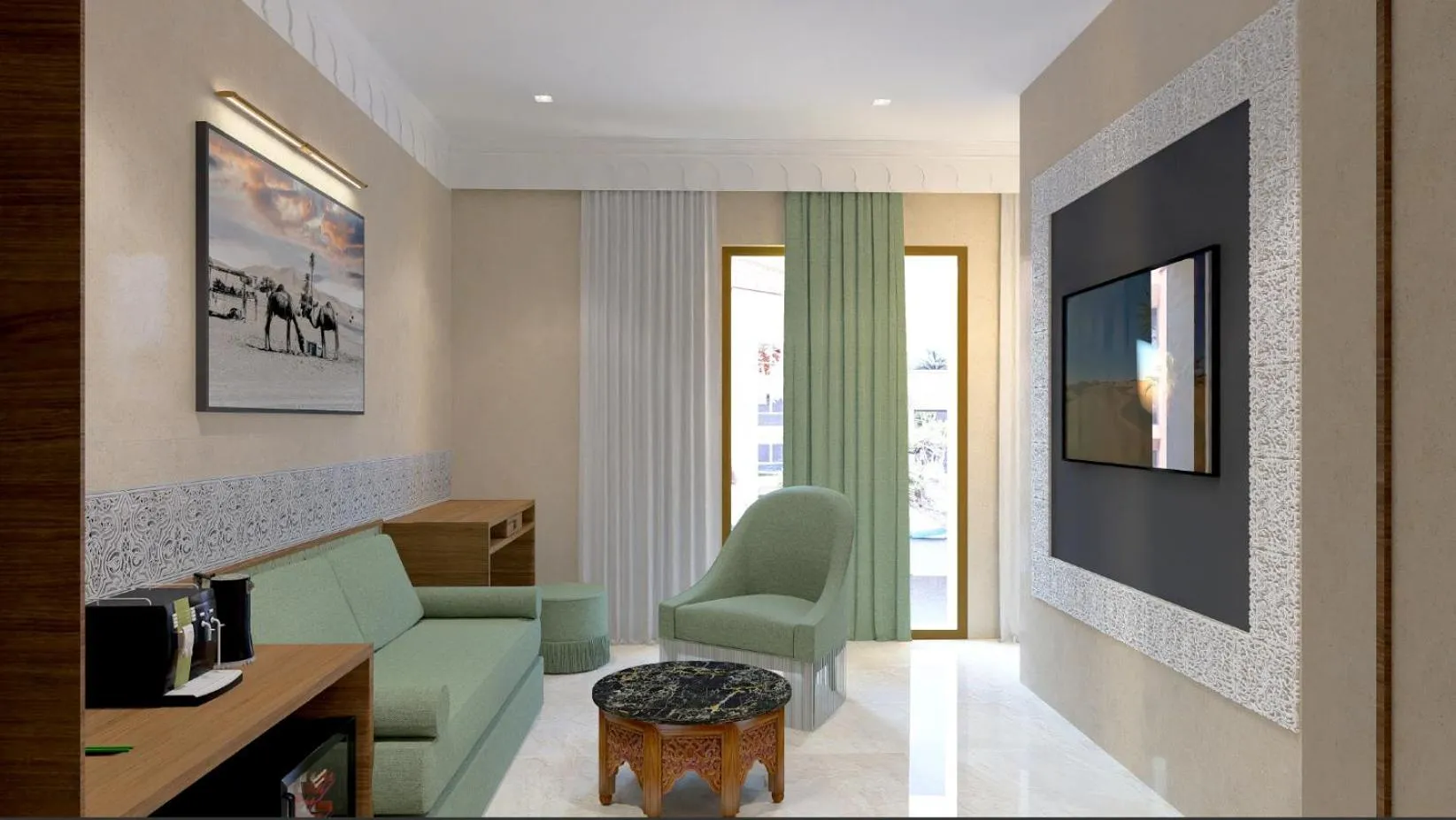 Living room in Kenzi Azghor