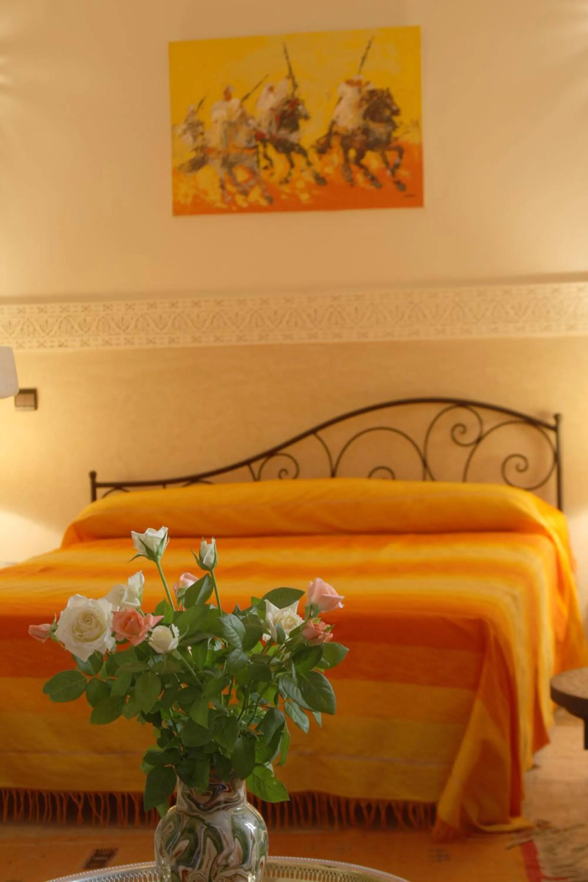 Bedroom, Bed in Riad petit Karmela