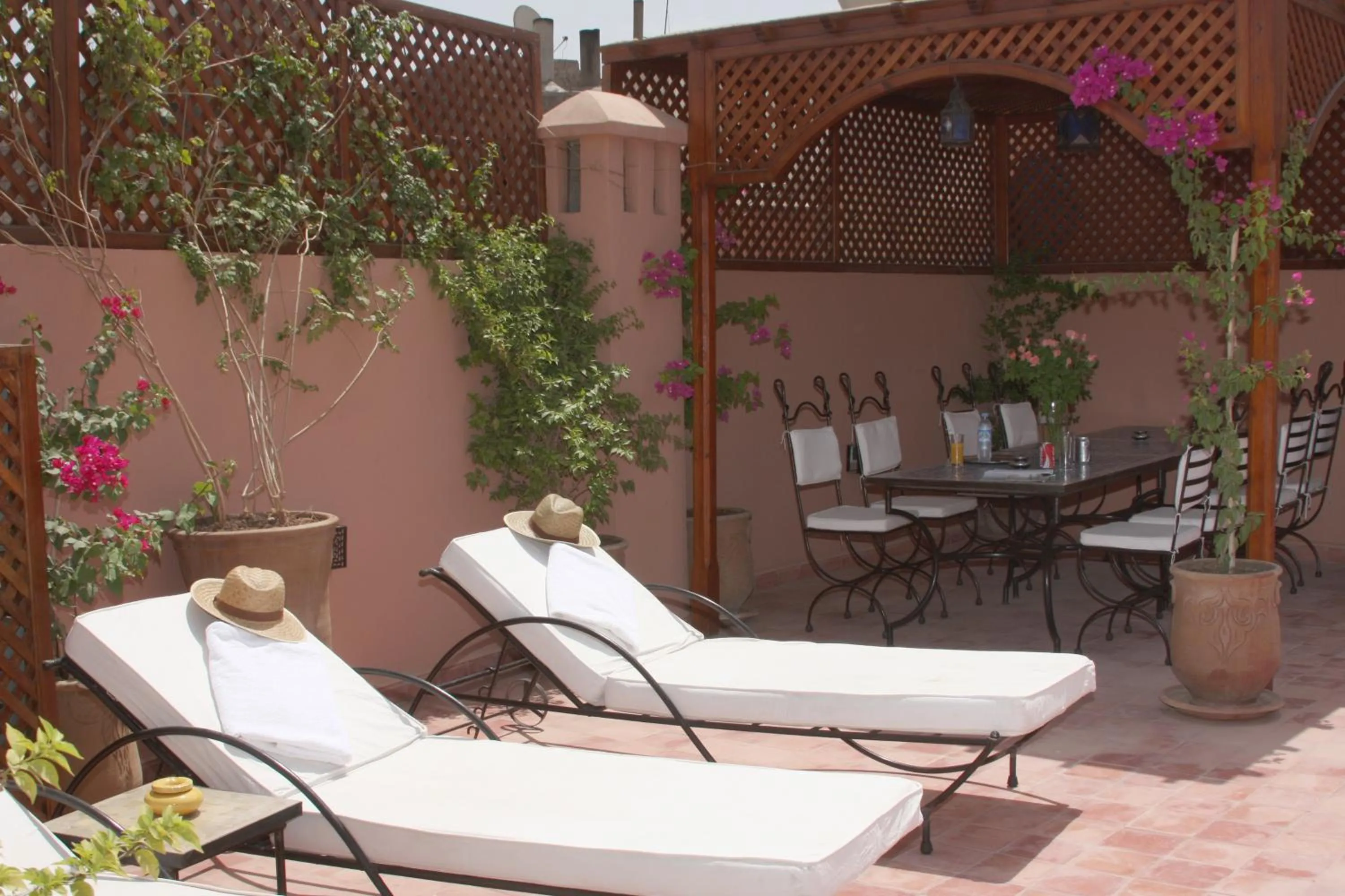 Balcony/Terrace in Riad petit Karmela