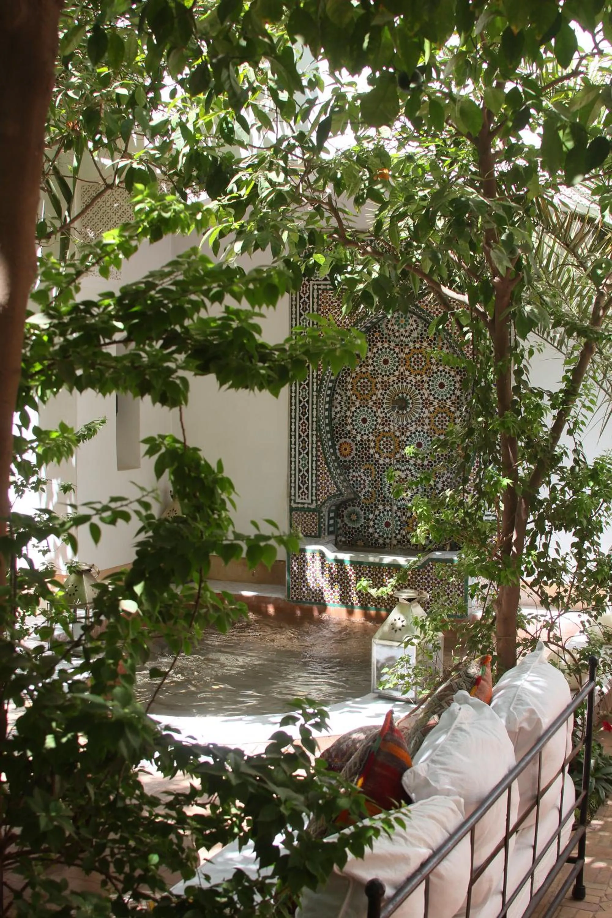 Lobby or reception in Riad Karmela