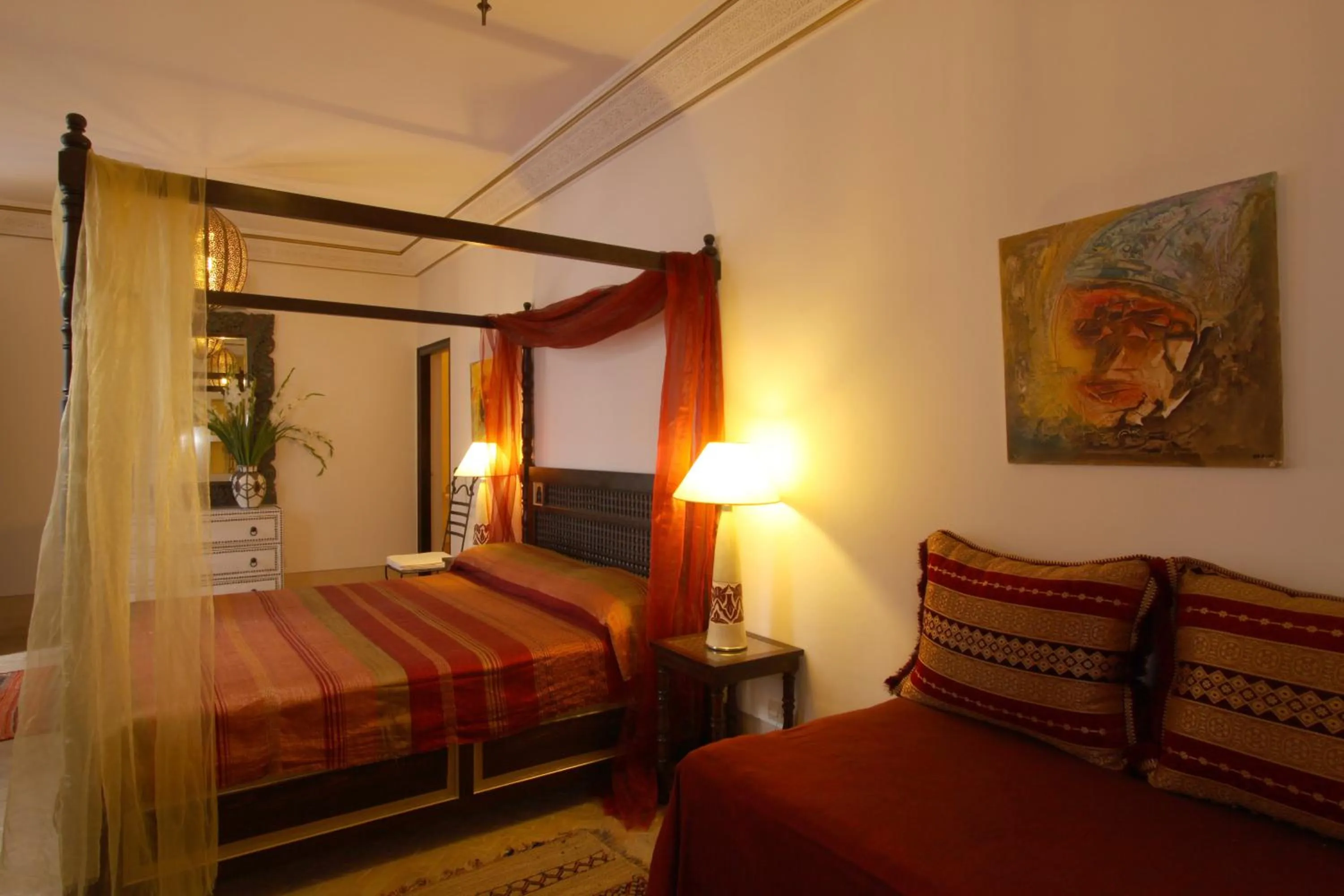 Photo of the whole room, Bed in Riad Karmela