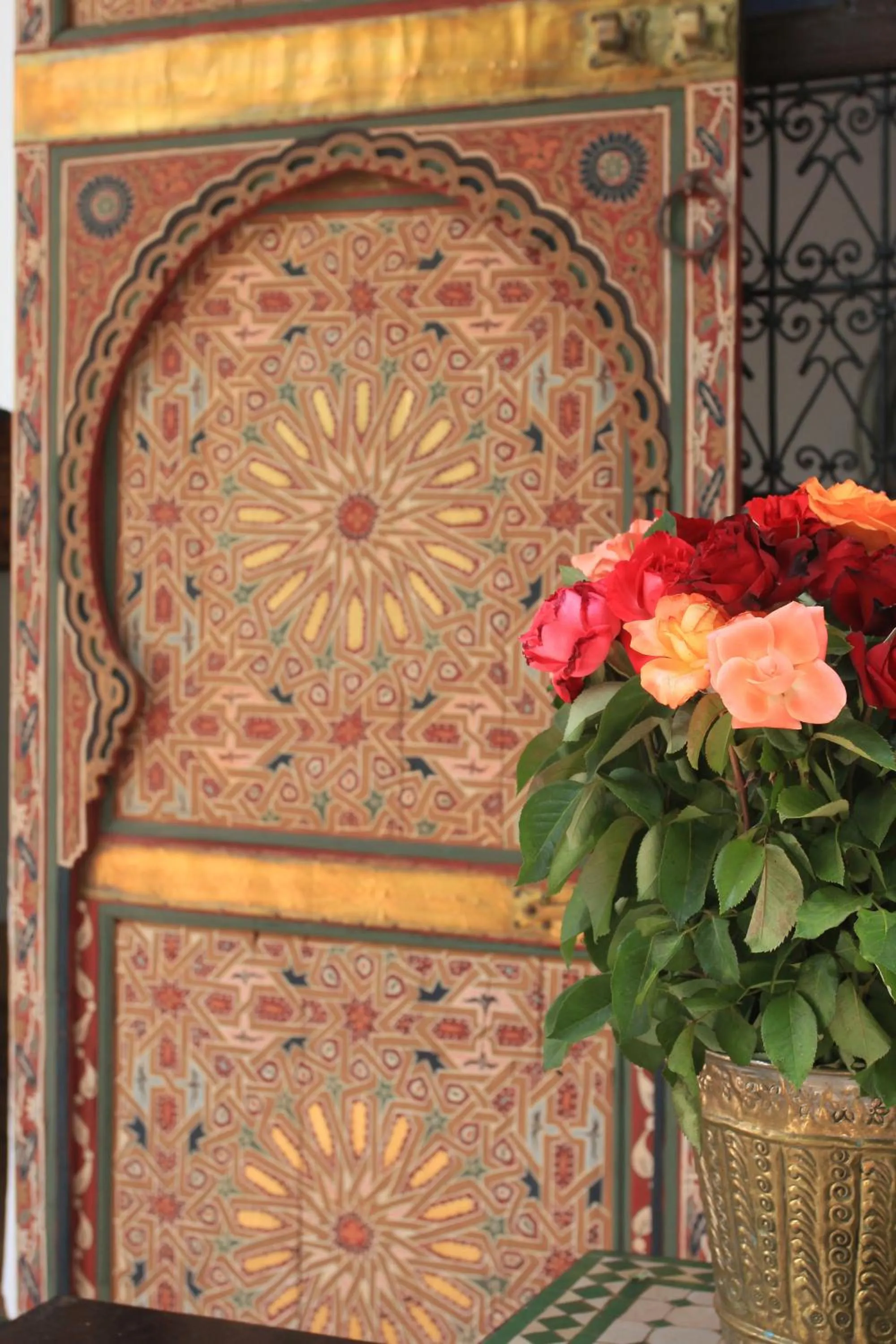 Lobby or reception in Riad Karmela