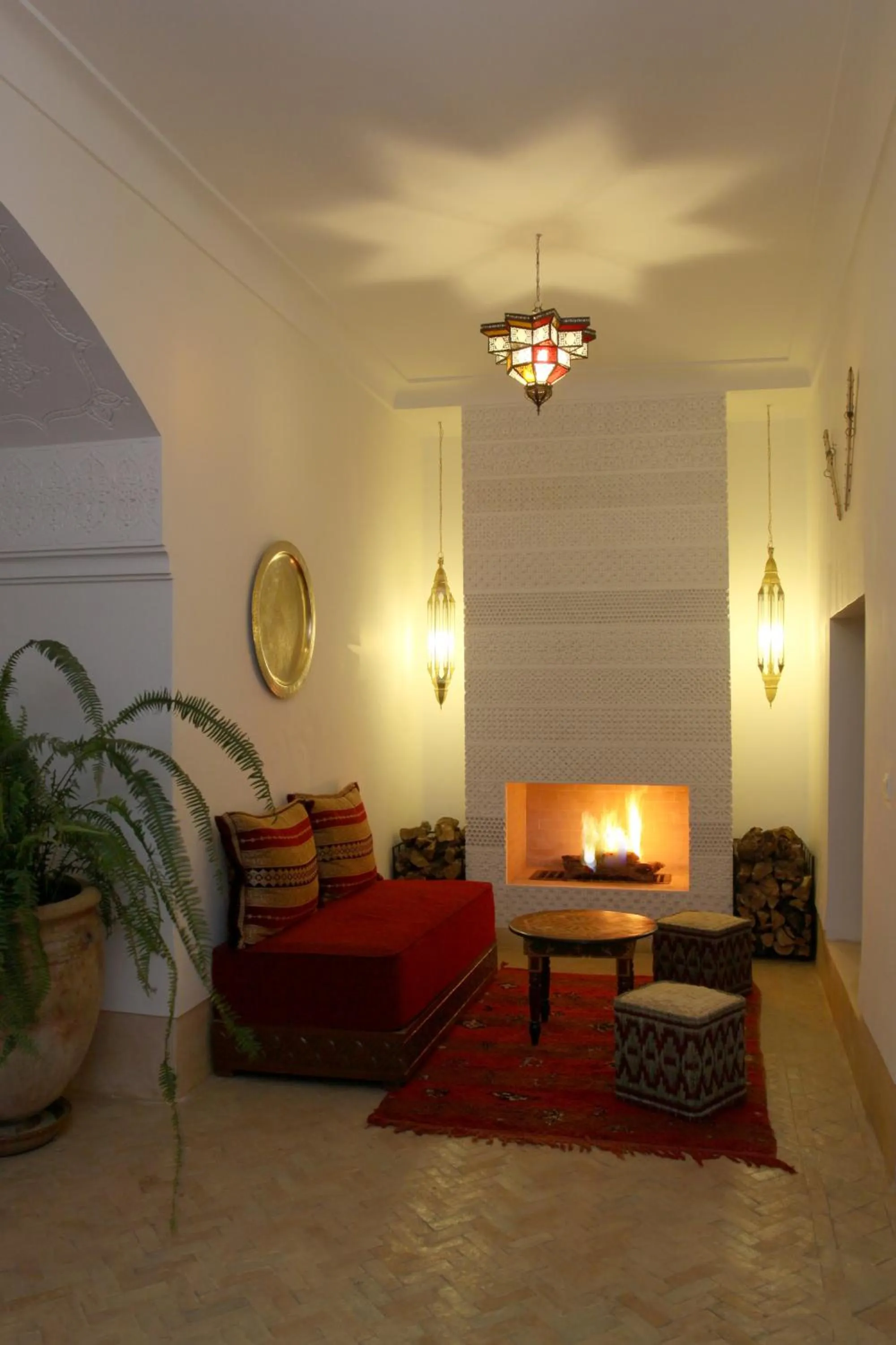 Living room in Riad Karmela