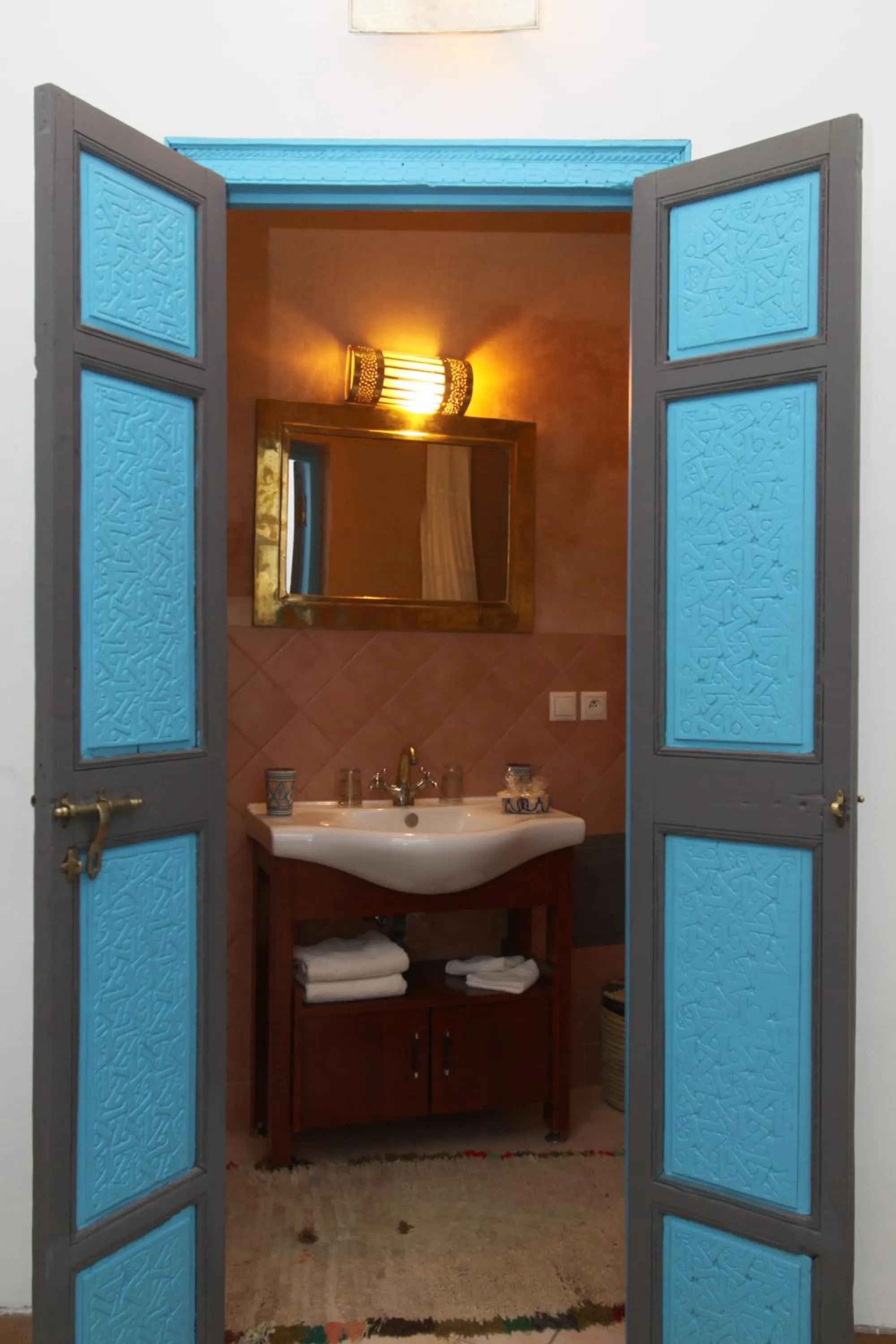 Bathroom in Riad Karmela