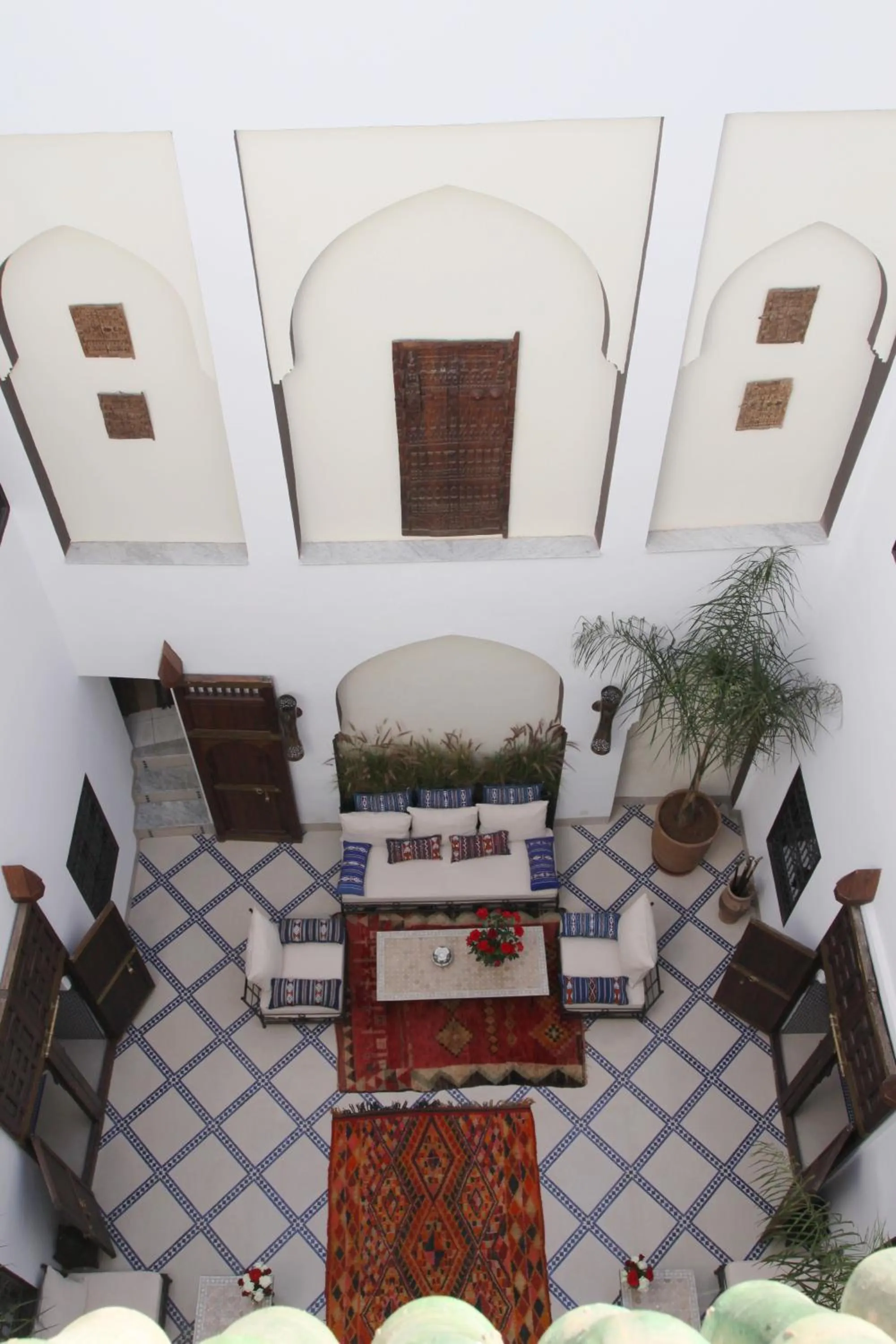Lobby or reception in Riad Karmela