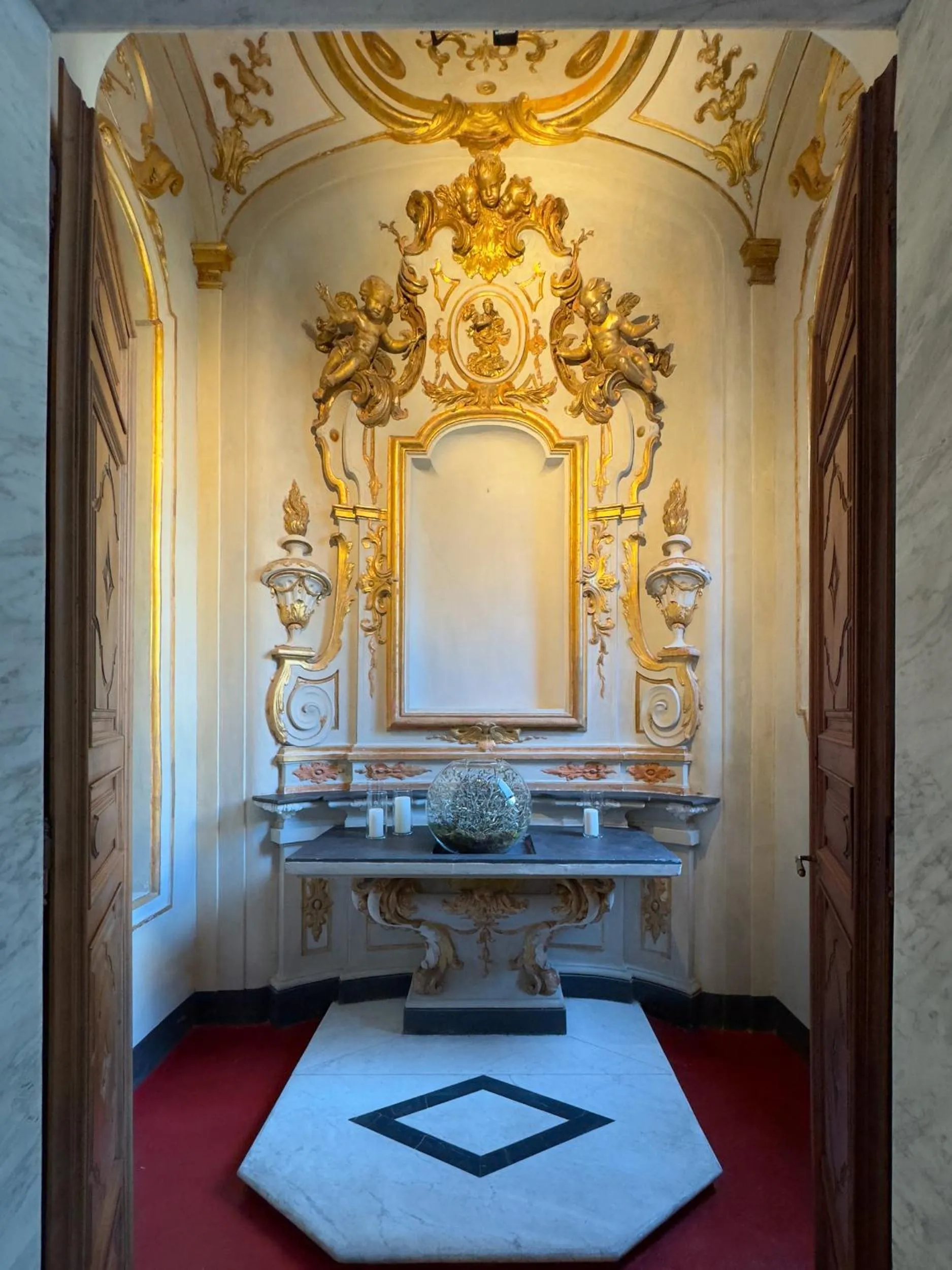 View (from property/room) in Hotel Palazzo Durazzo Suites