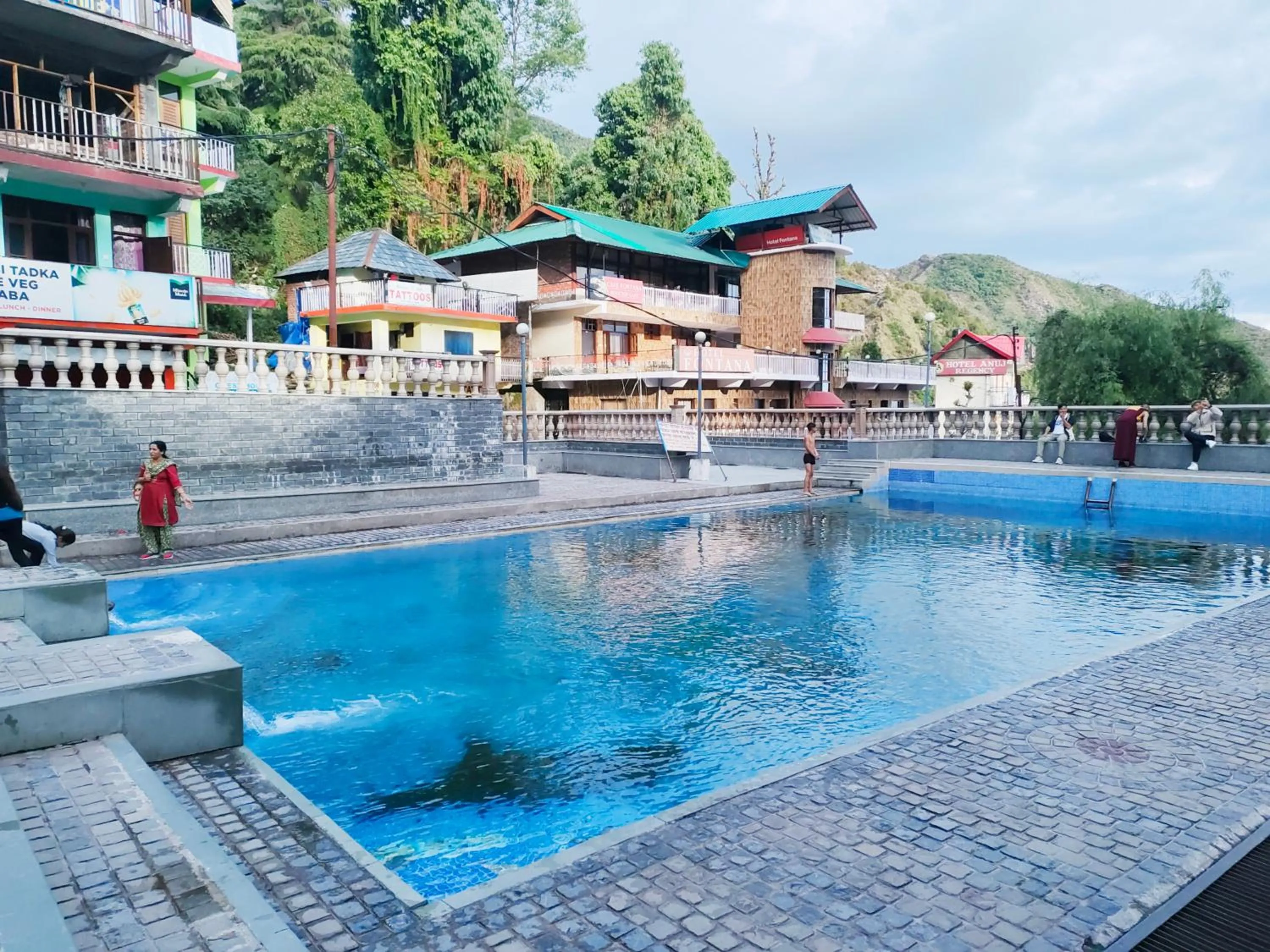 Swimming pool in RNB Mcleodganj