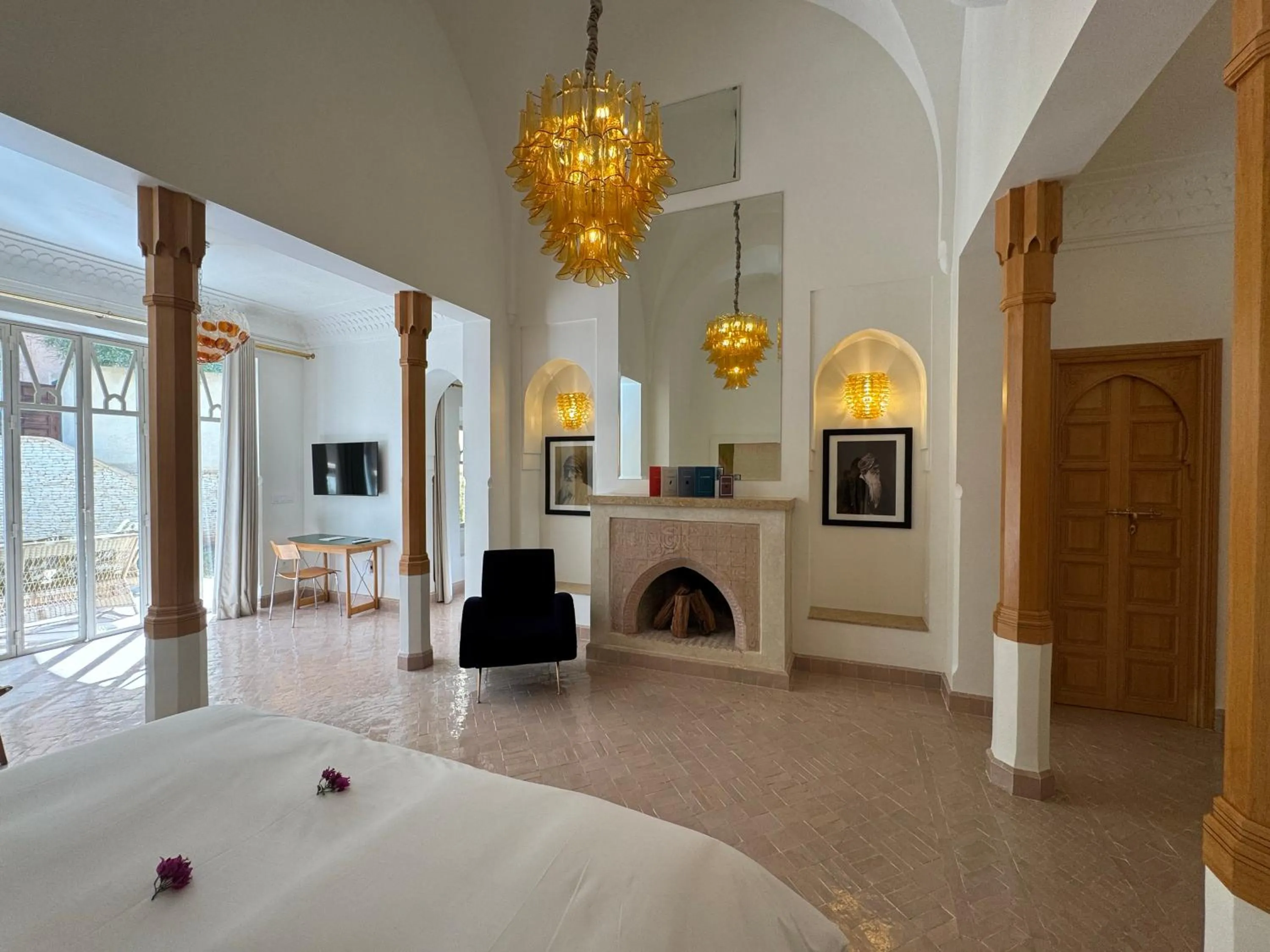 Bed in Les Deux Tours