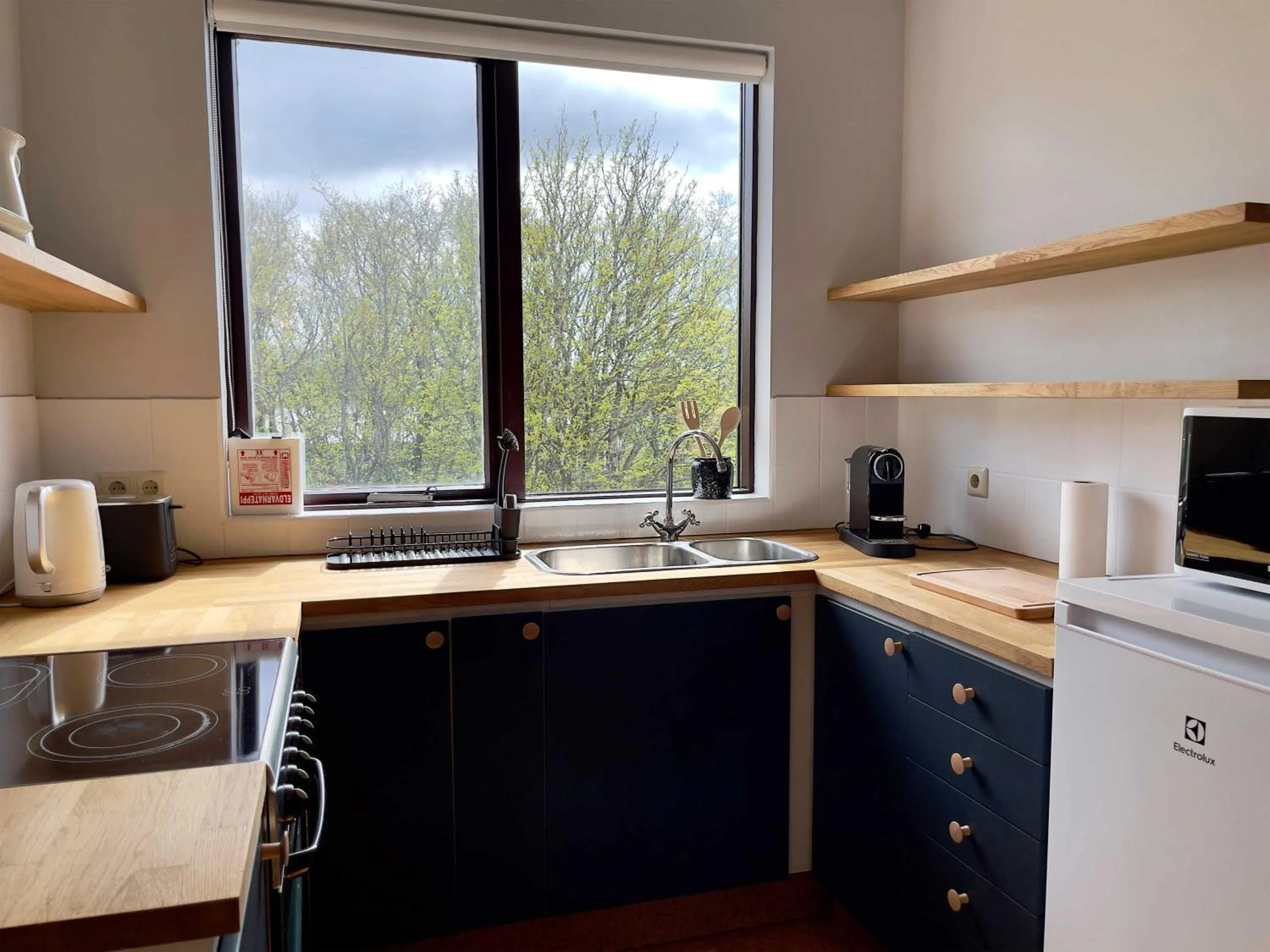 Coffee/tea facilities in Matkráin Apartments