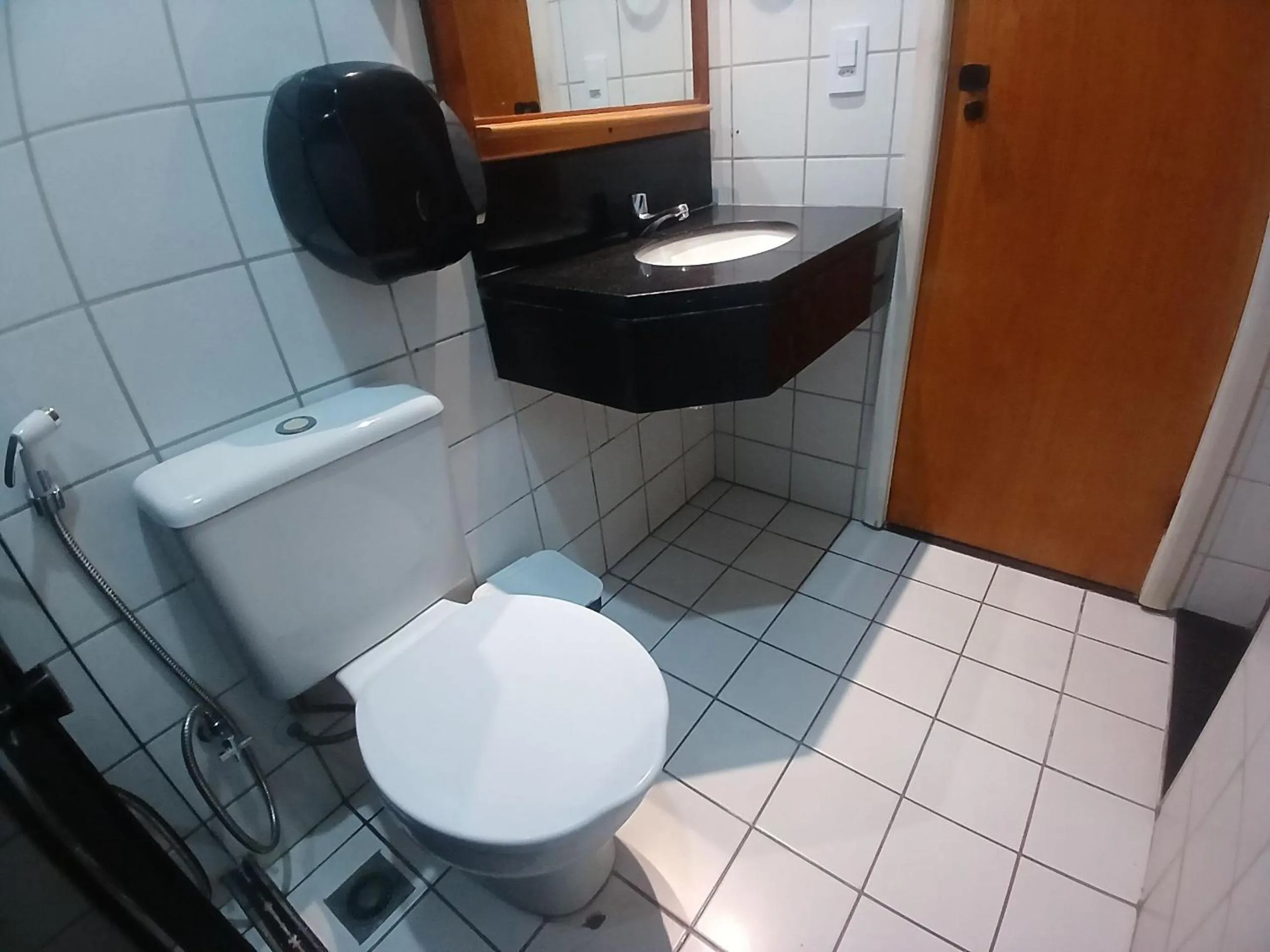 Toilet in Flat Brasil Tropical Meireles by Escala