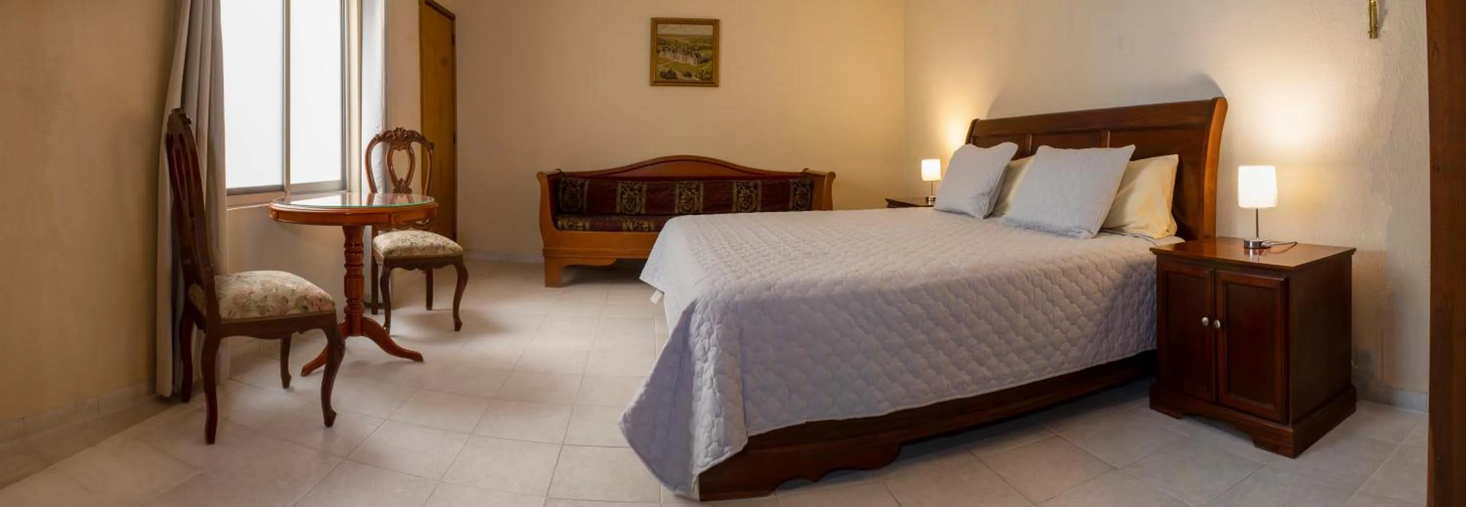 Bed in Hotel Gran Domo