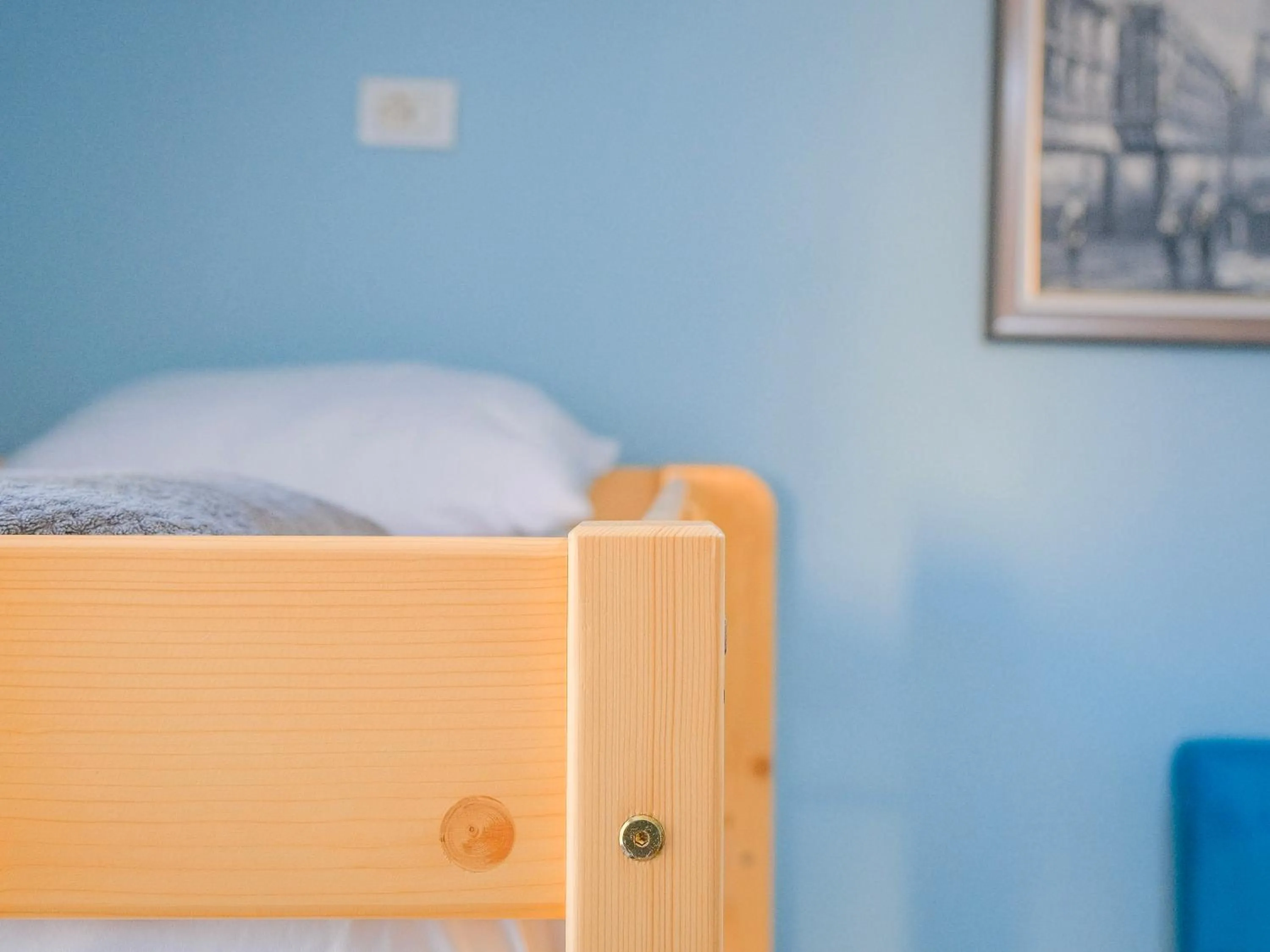 Bed in Hotel Tier Center