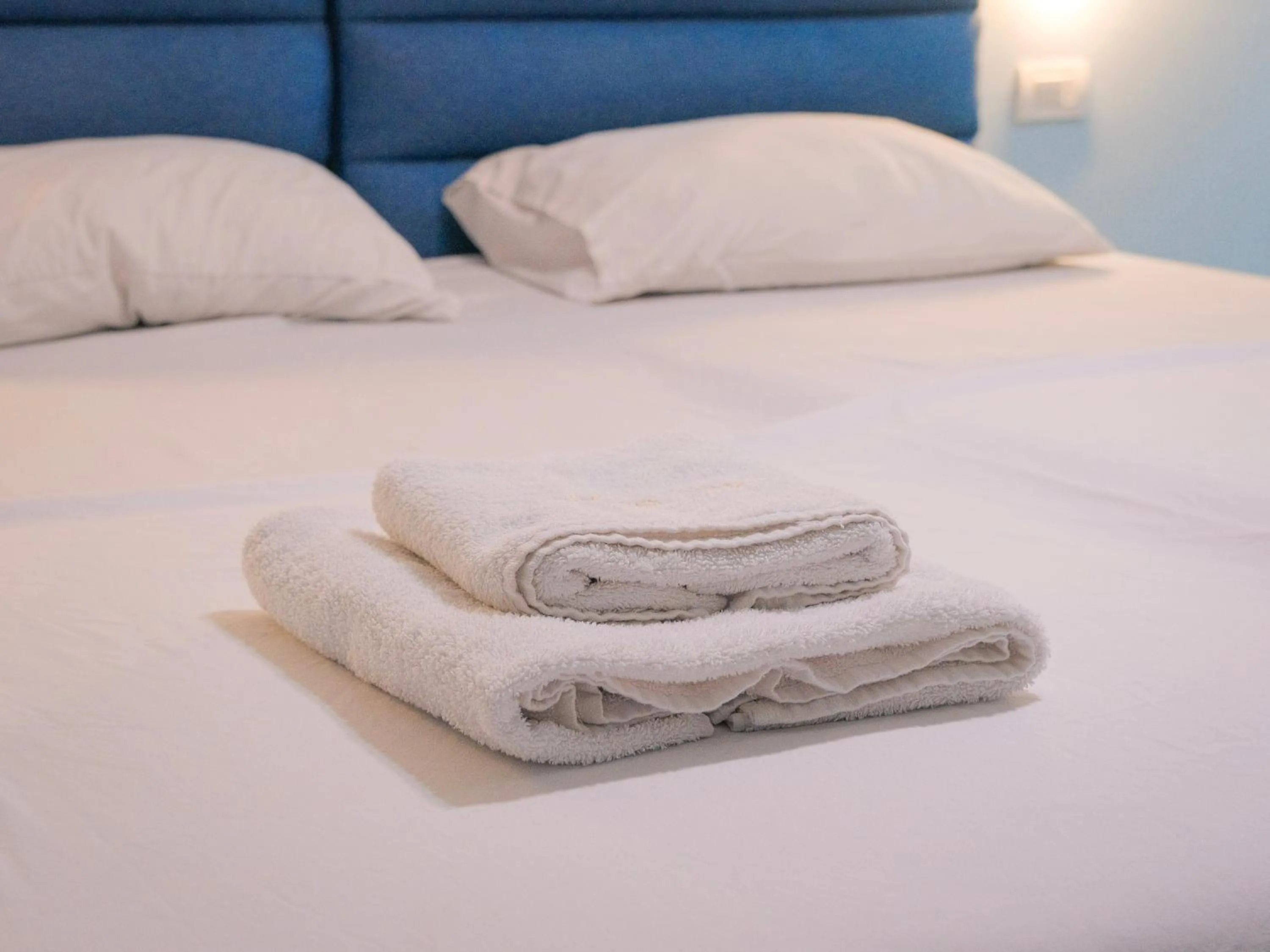 Bed in Hotel Tier Center