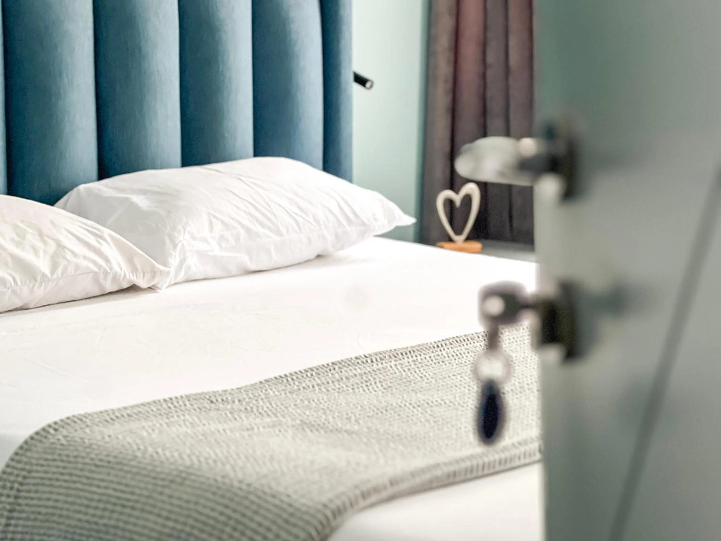 Bed in Hotel Tier Center