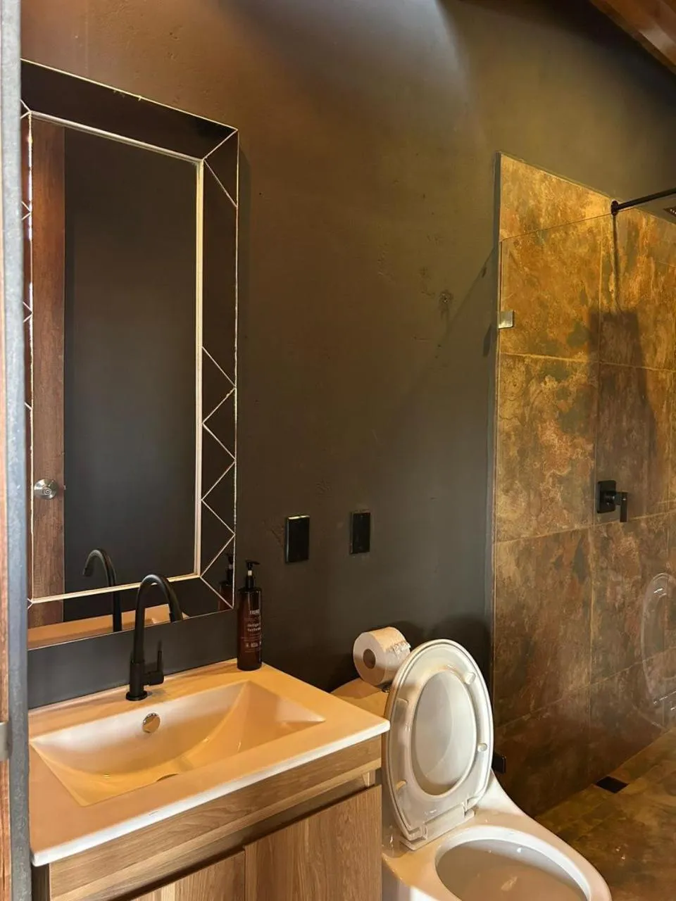 Shower in GRETEL CHALETS SUIZO